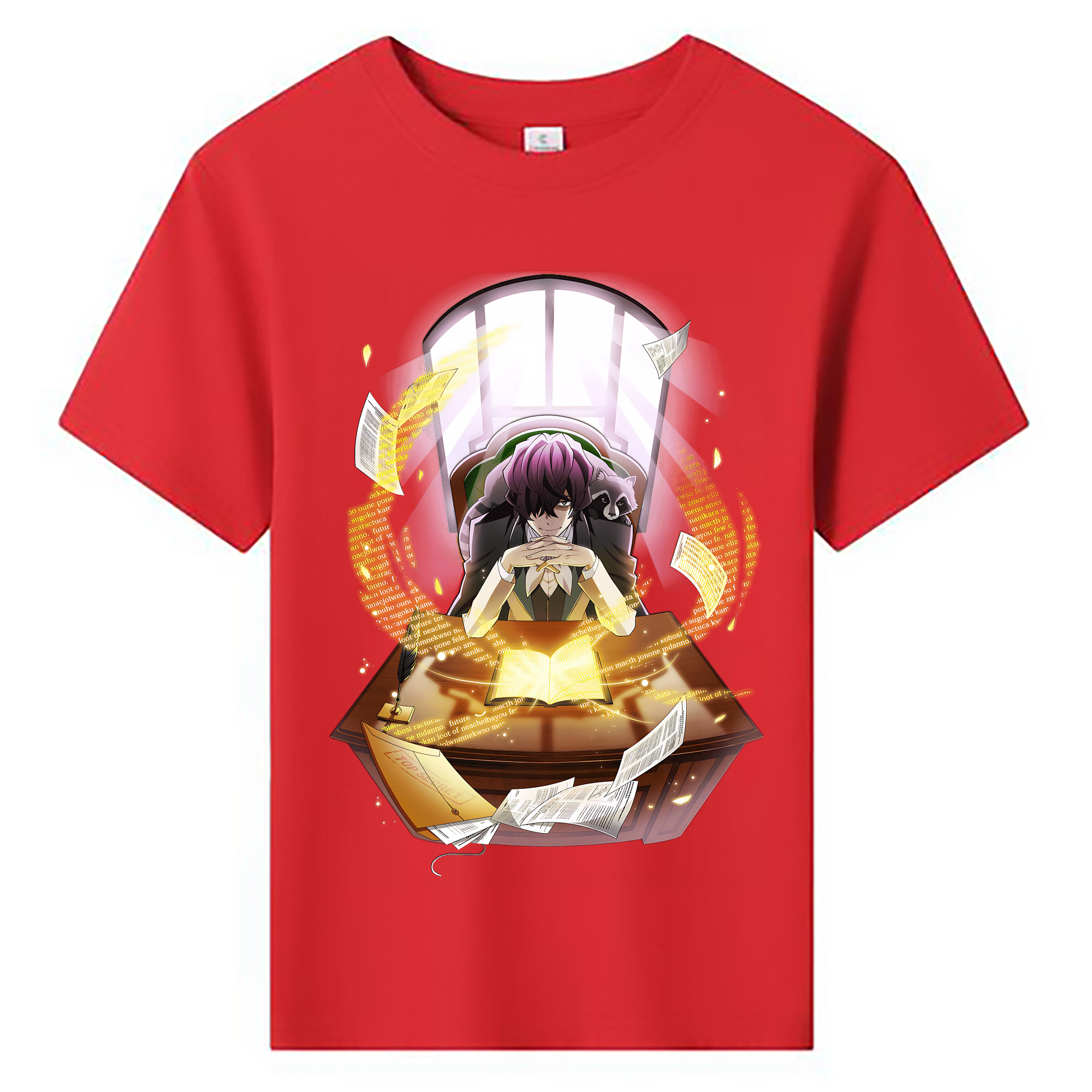 （画像用） 文豪ストレイドッグス Bungo Stray Dogs 綿100％キッズTシャツ（フロントプリント）