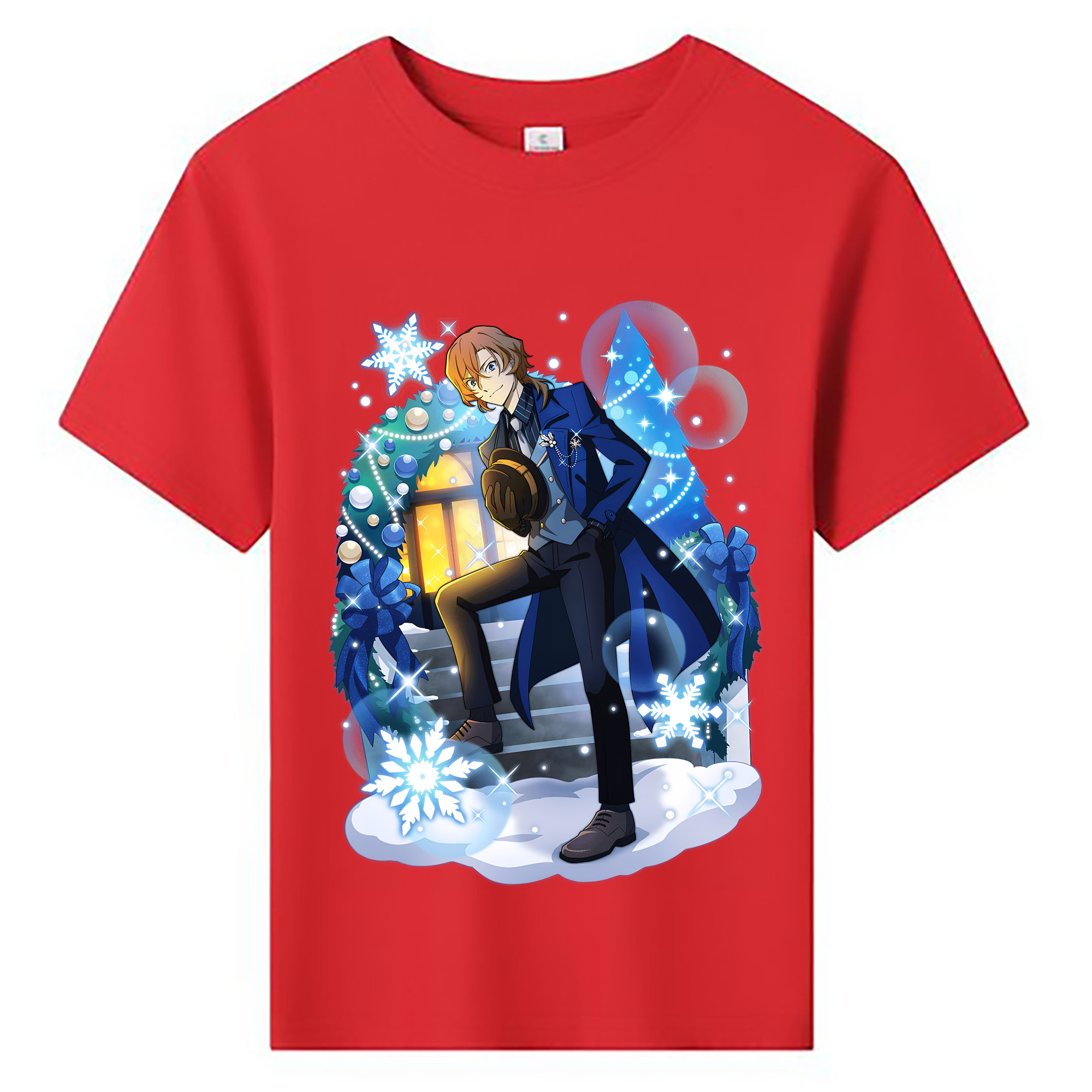（画像用） 文豪ストレイドッグス Bungo Stray Dogs 綿100％キッズTシャツ（フロントプリント）