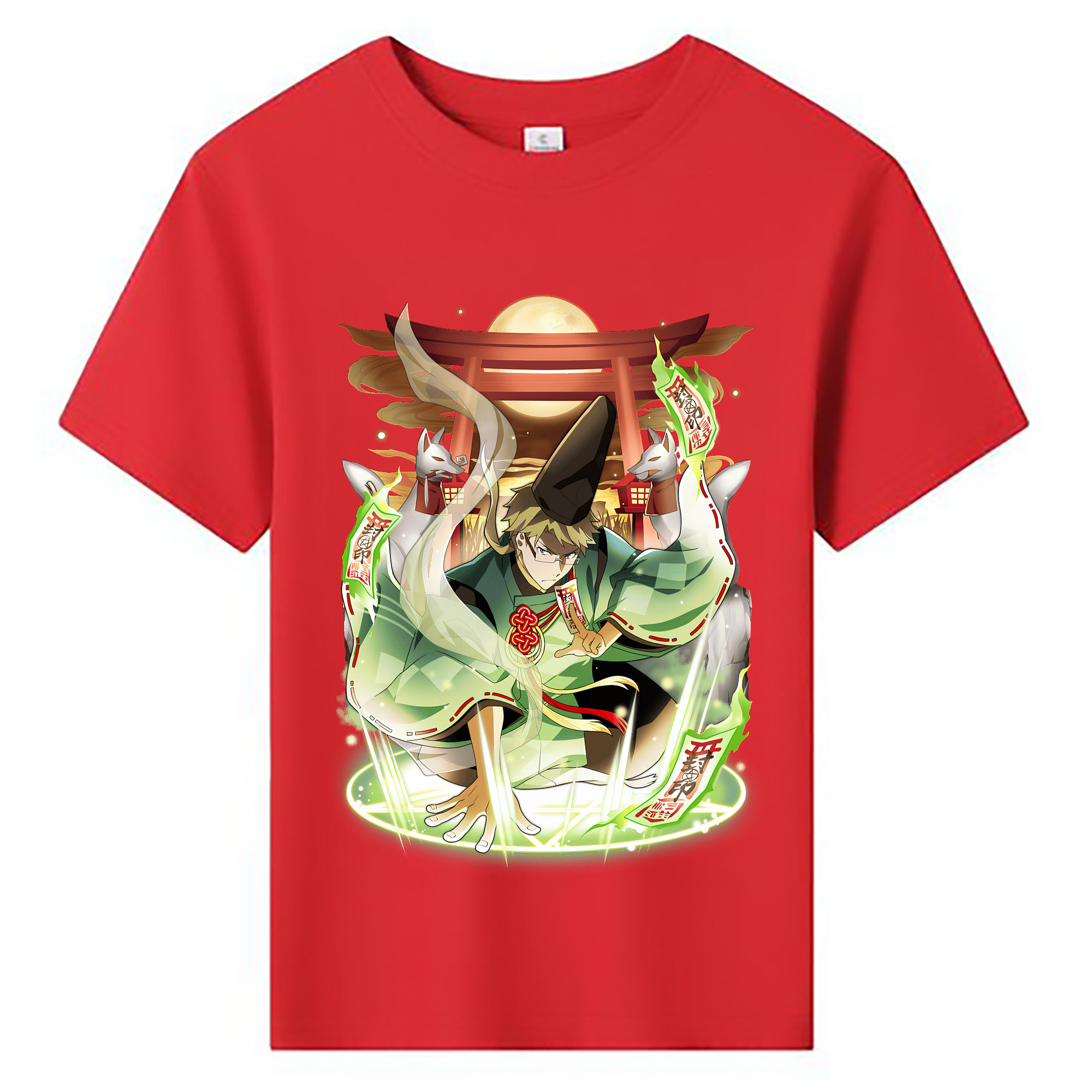 （画像用） 文豪ストレイドッグス Bungo Stray Dogs 綿100％キッズTシャツ（フロントプリント）