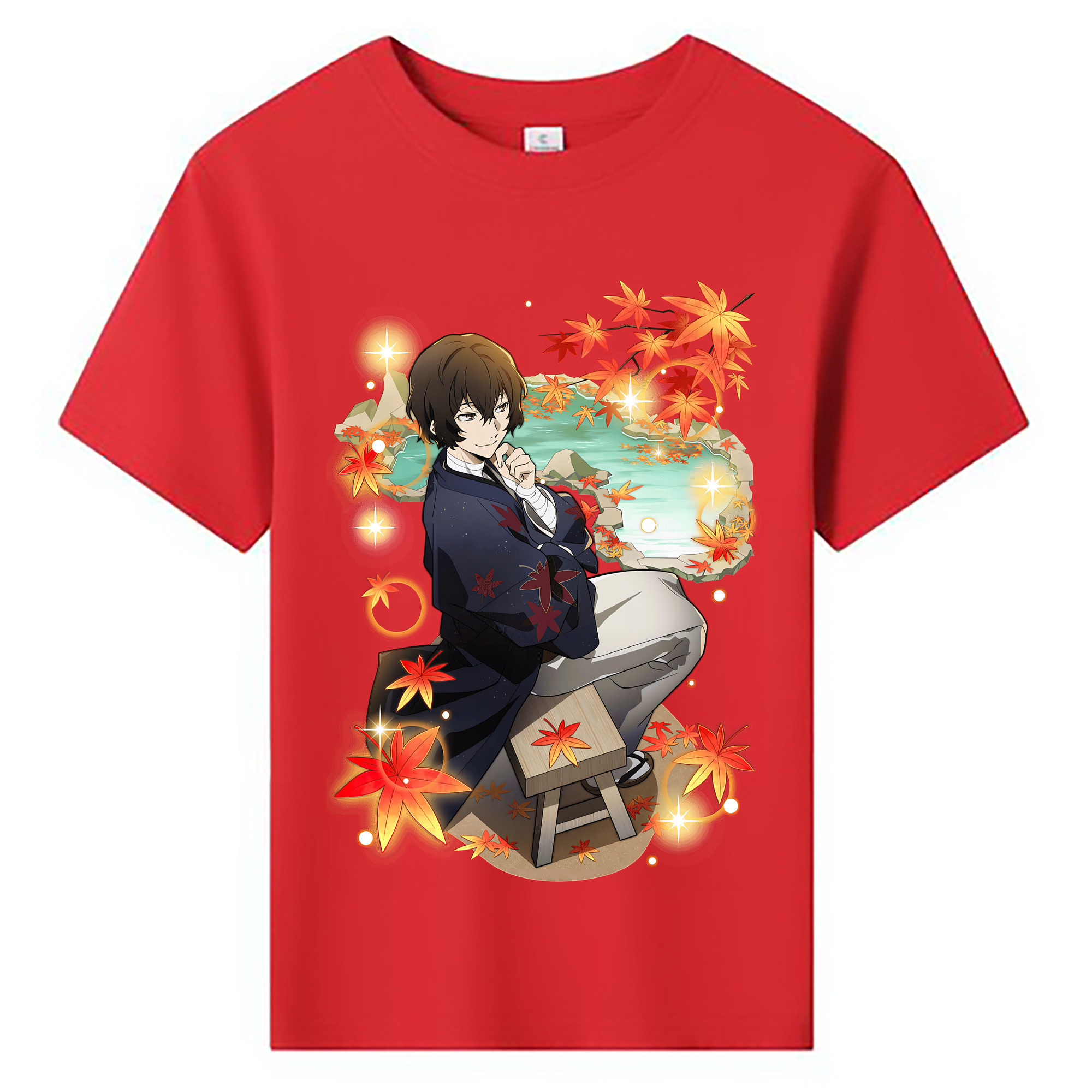 （画像用） 文豪ストレイドッグス Bungo Stray Dogs 綿100％キッズTシャツ（フロントプリント）
