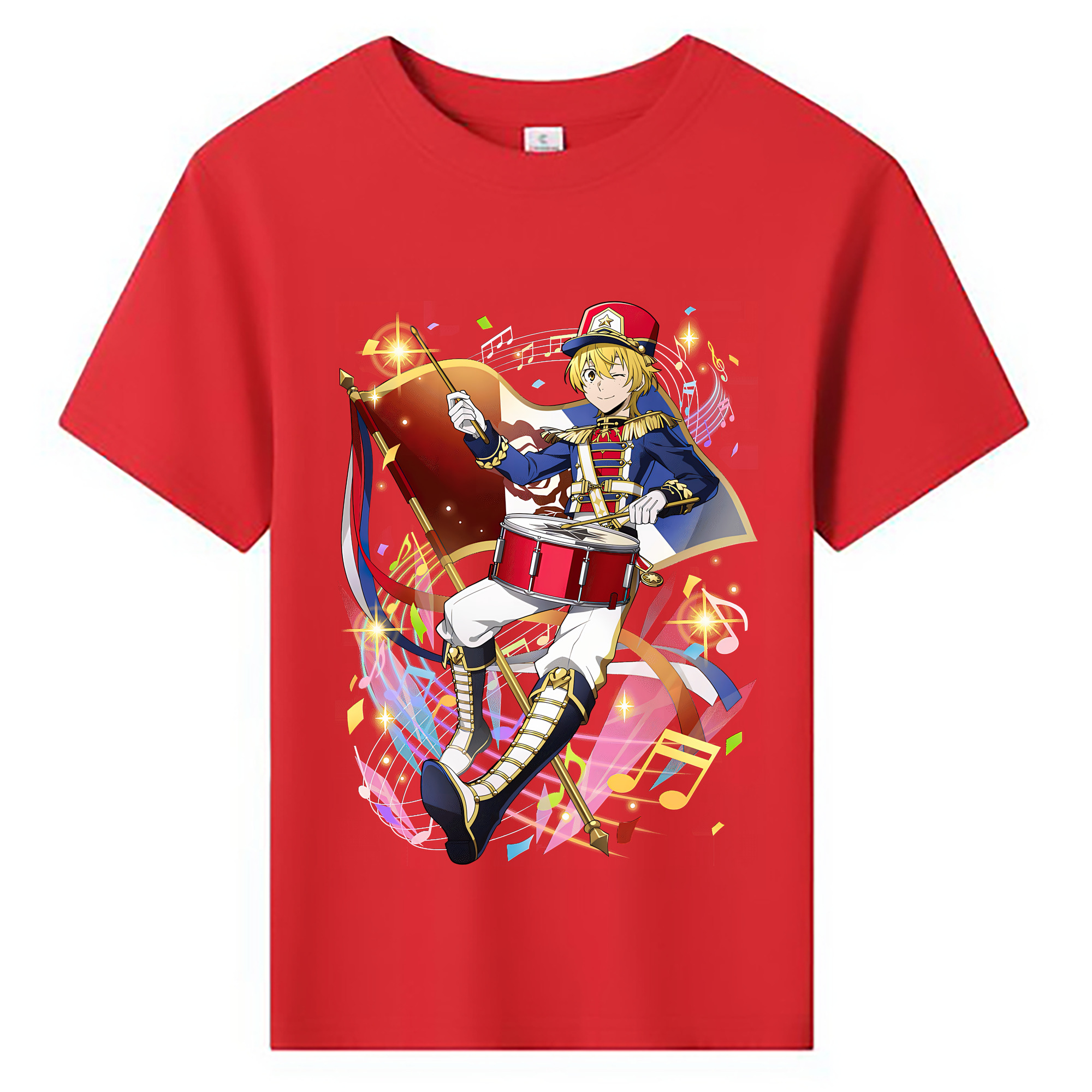 （画像用） 文豪ストレイドッグス Bungo Stray Dogs 綿100％キッズTシャツ（フロントプリント）