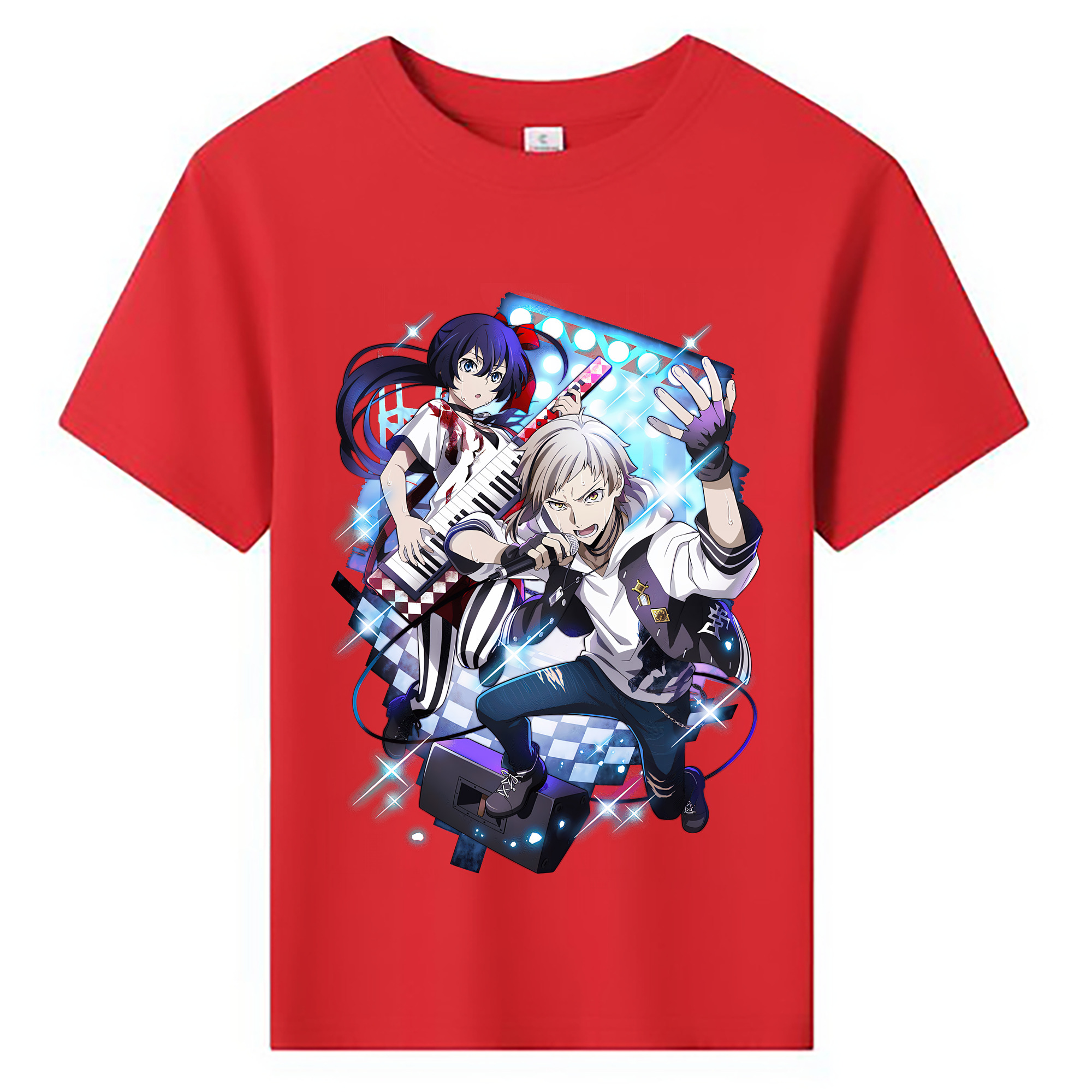 （画像用） 文豪ストレイドッグス Bungo Stray Dogs 綿100％キッズTシャツ（フロントプリント）