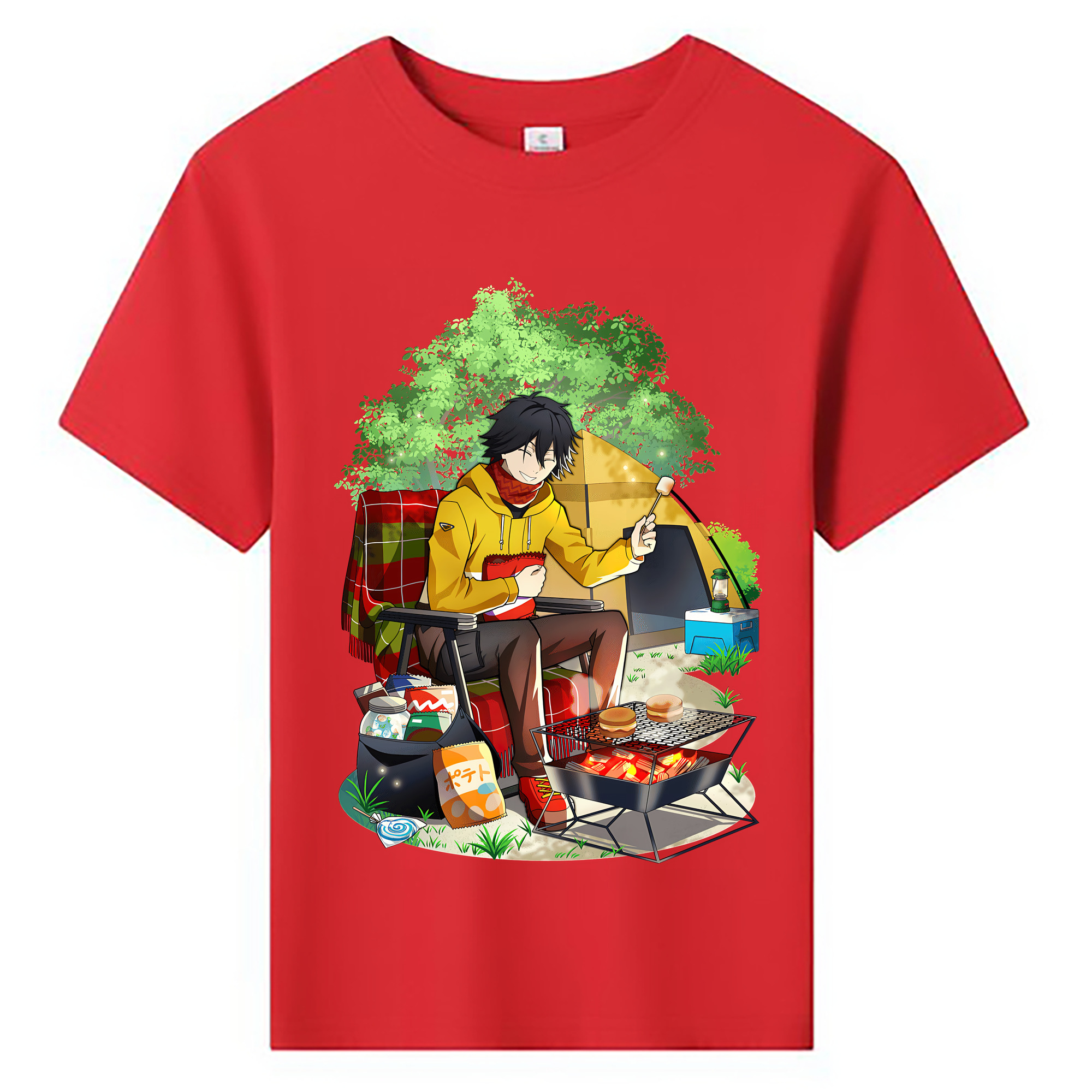 （画像用） 文豪ストレイドッグス Bungo Stray Dogs 綿100％キッズTシャツ（フロントプリント）