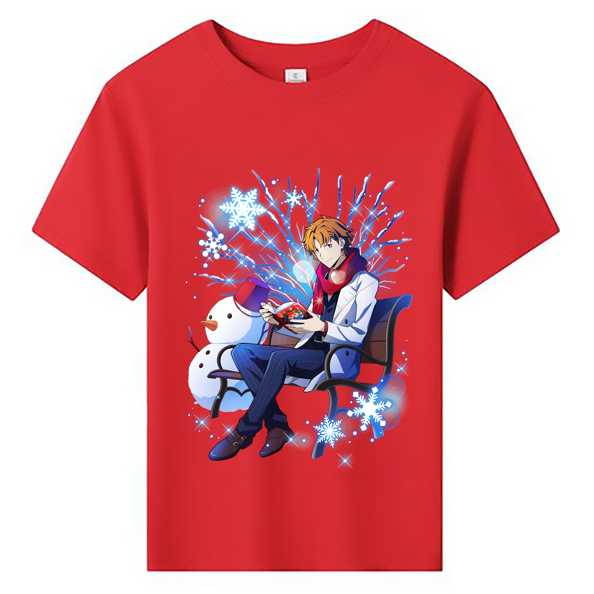 （画像用） 文豪ストレイドッグス Bungo Stray Dogs 綿100％キッズTシャツ（フロントプリント）