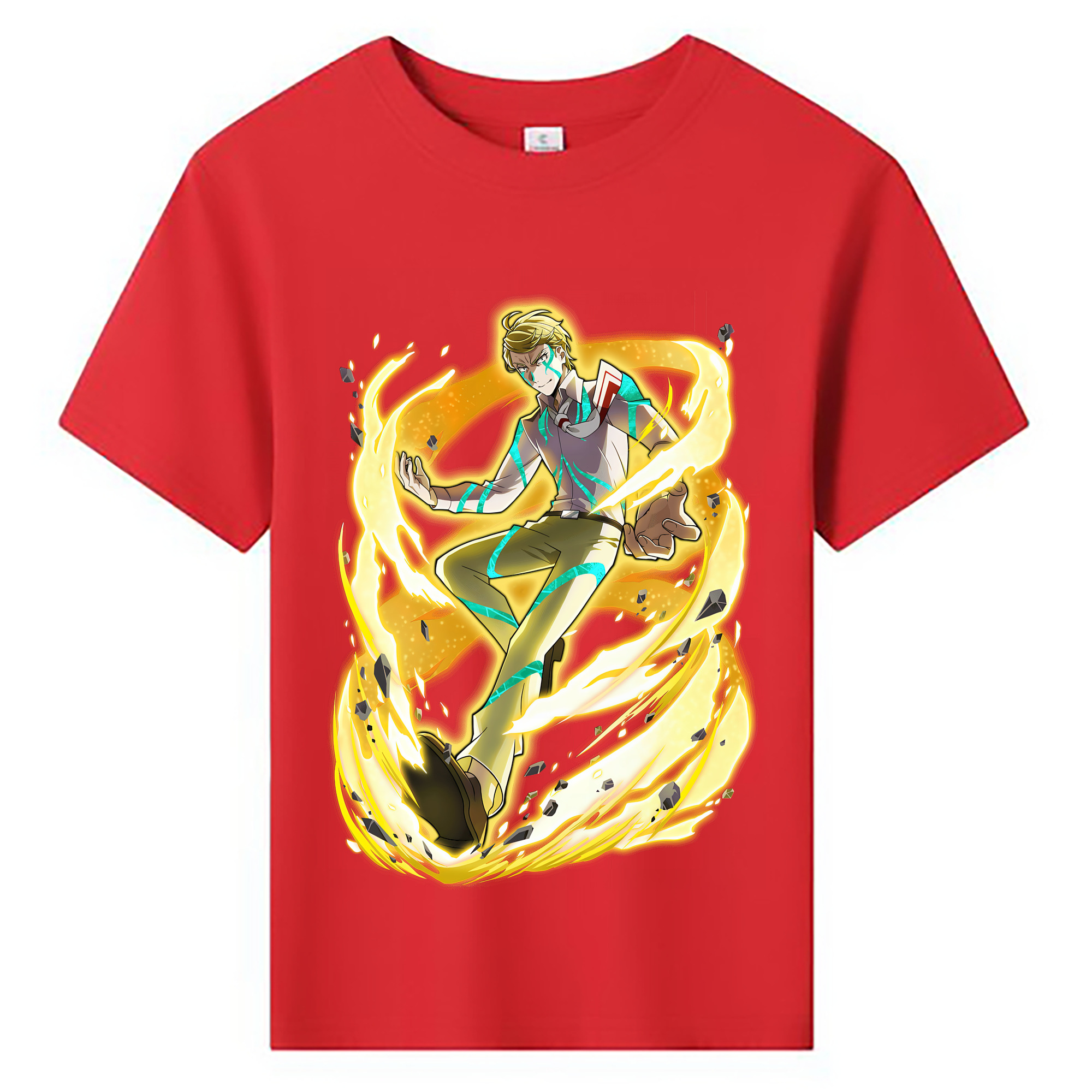 （画像用） 文豪ストレイドッグス Bungo Stray Dogs 綿100％キッズTシャツ（フロントプリント）