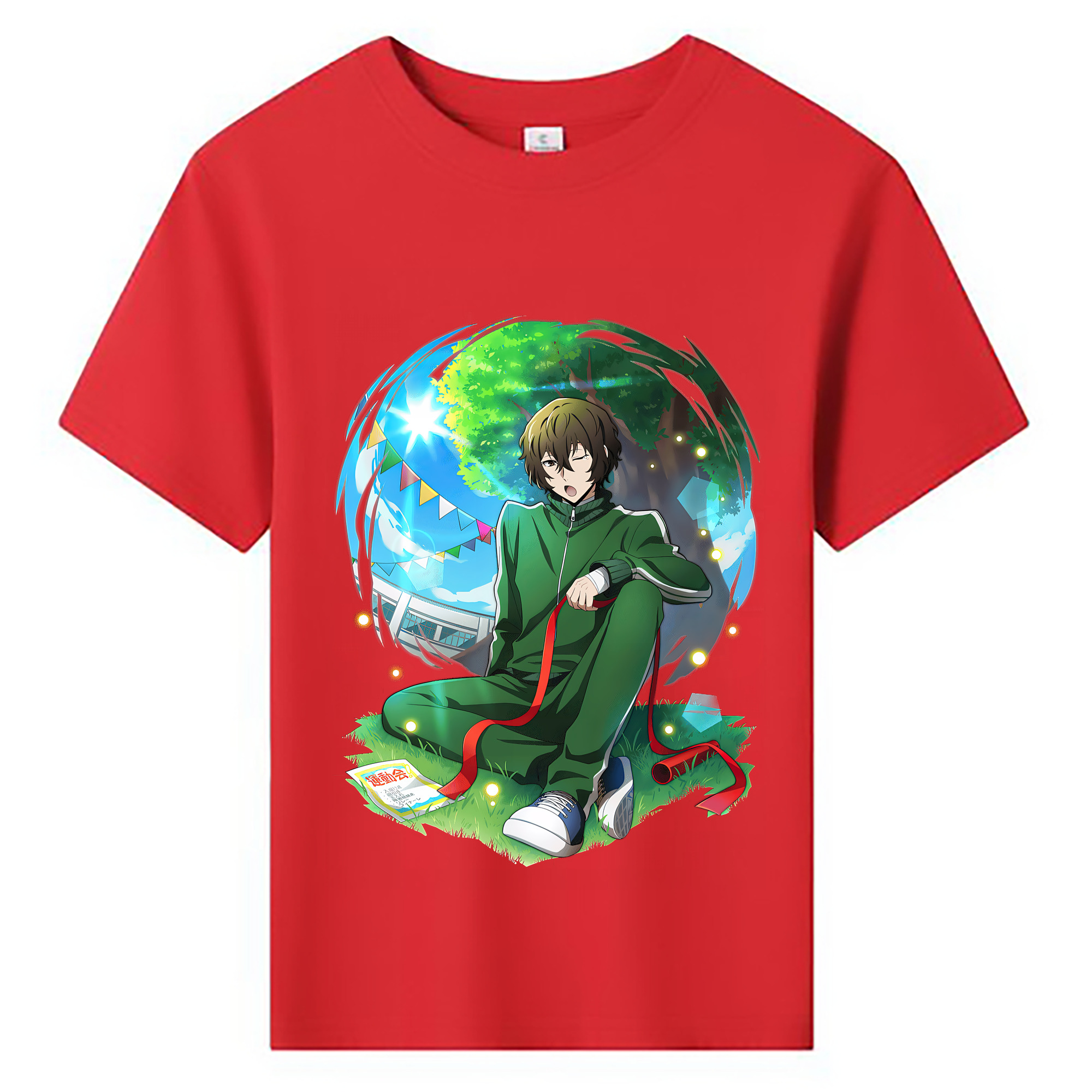 （画像用） 文豪ストレイドッグス Bungo Stray Dogs 綿100％キッズTシャツ（フロントプリント）
