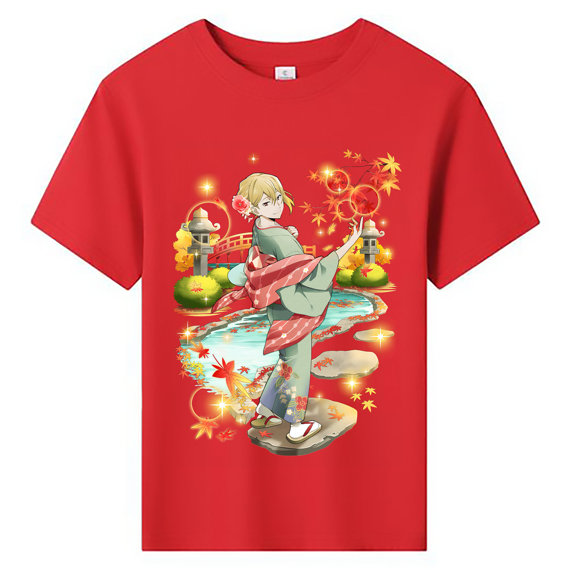 （画像用） 文豪ストレイドッグス Bungo Stray Dogs 綿100％キッズTシャツ（フロントプリント）