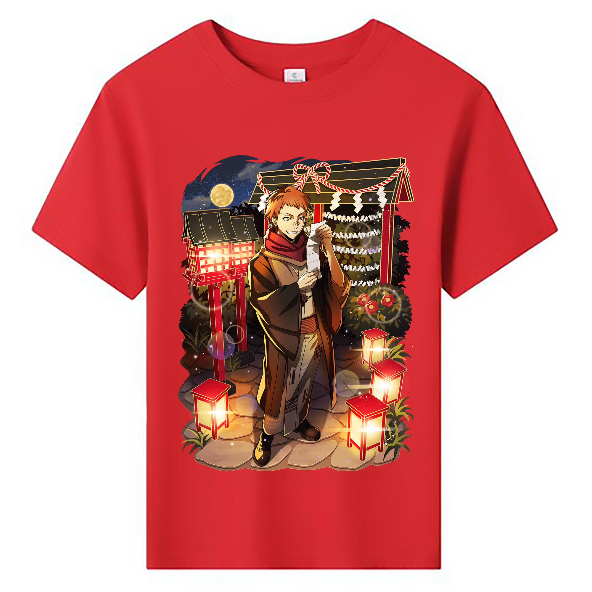 （画像用） 文豪ストレイドッグス Bungo Stray Dogs 綿100％キッズTシャツ（フロントプリント）