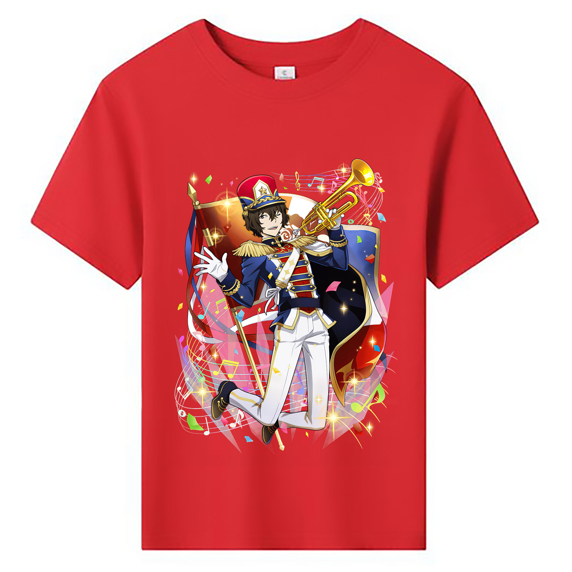 （画像用） 文豪ストレイドッグス Bungo Stray Dogs 綿100％キッズTシャツ（フロントプリント）