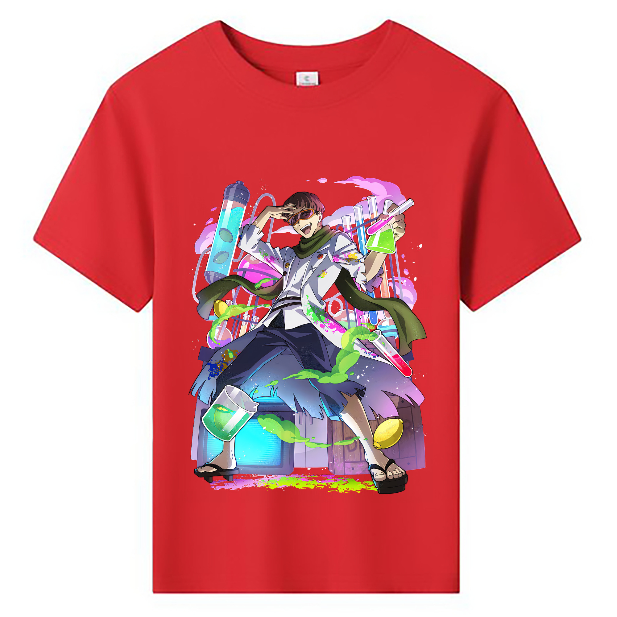 （画像用） 文豪ストレイドッグス Bungo Stray Dogs 綿100％キッズTシャツ（フロントプリント）