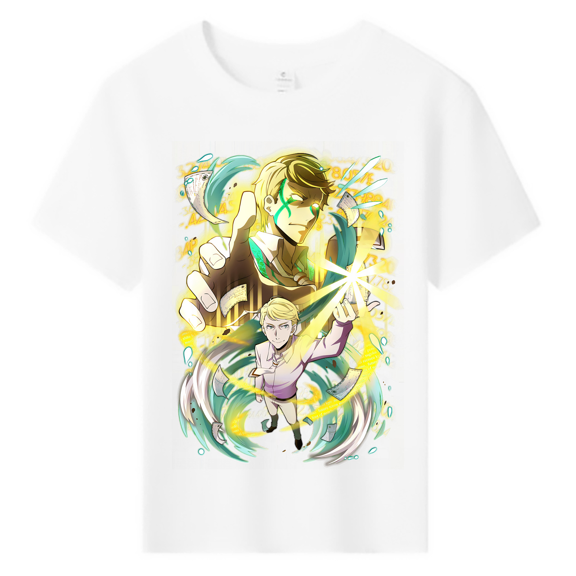 （画像用） 文豪ストレイドッグス Bungo Stray Dogs 綿100％キッズTシャツ（フロントプリント）