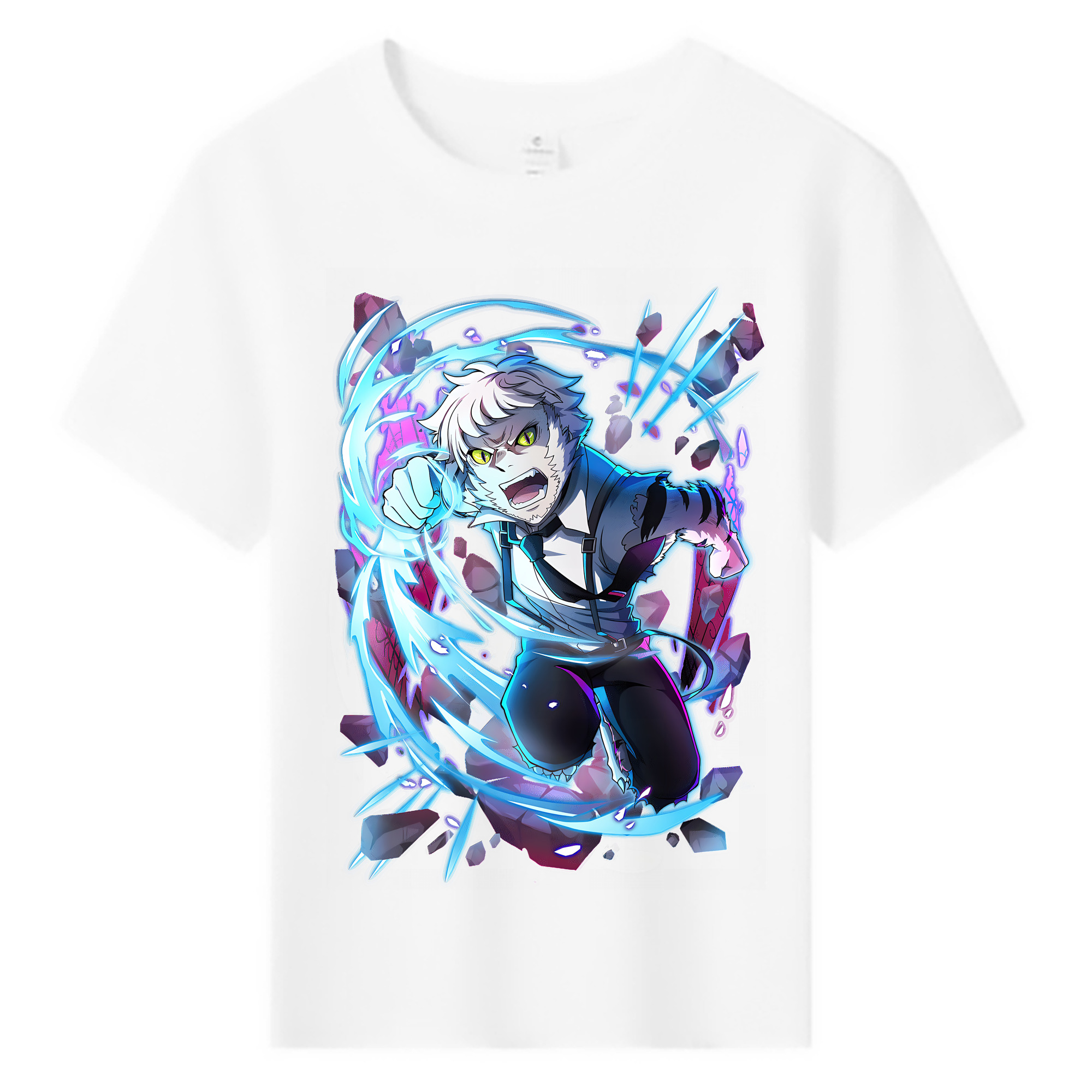 （画像用） 文豪ストレイドッグス Bungo Stray Dogs 綿100％キッズTシャツ（フロントプリント）