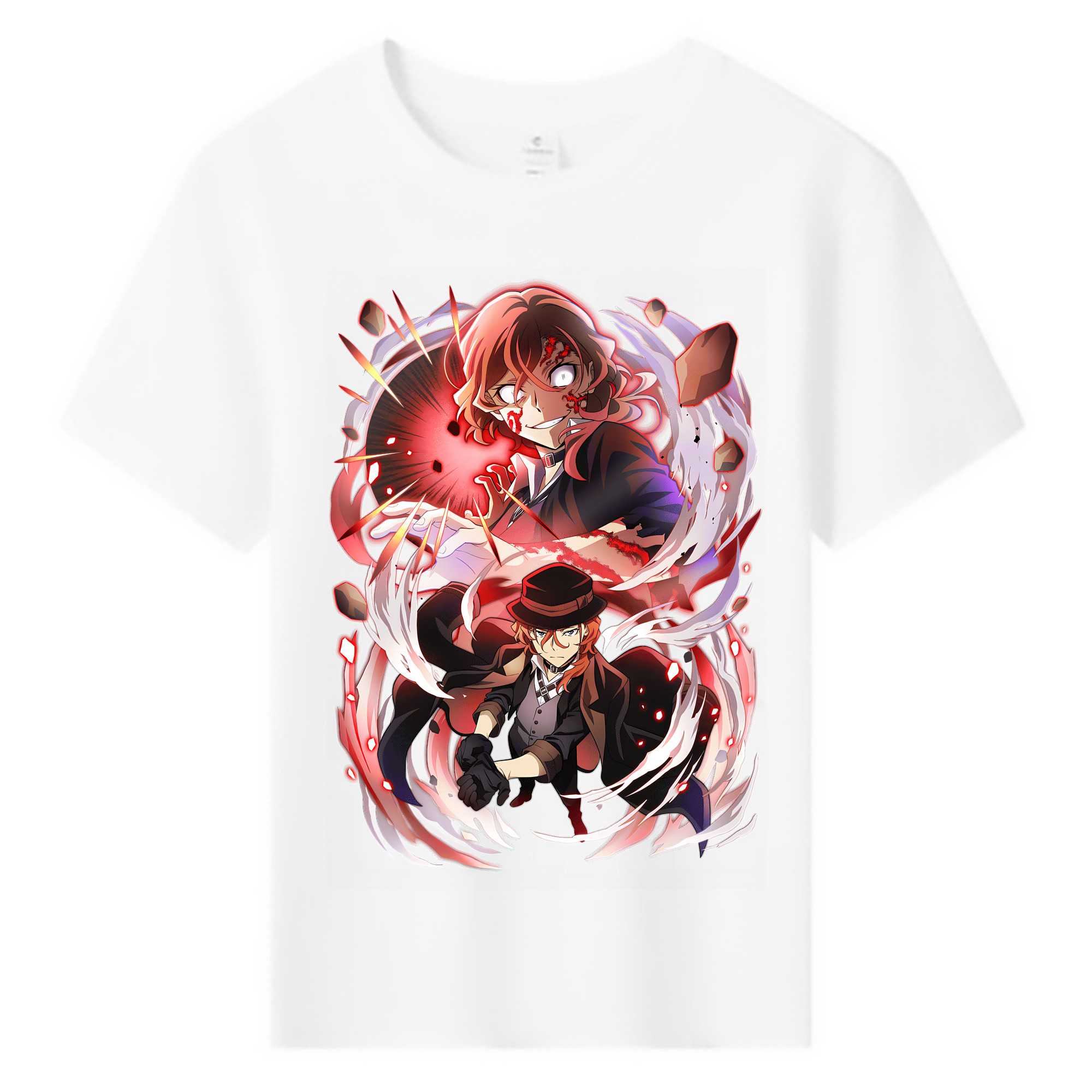 （画像用） 文豪ストレイドッグス Bungo Stray Dogs 綿100％キッズTシャツ（フロントプリント）