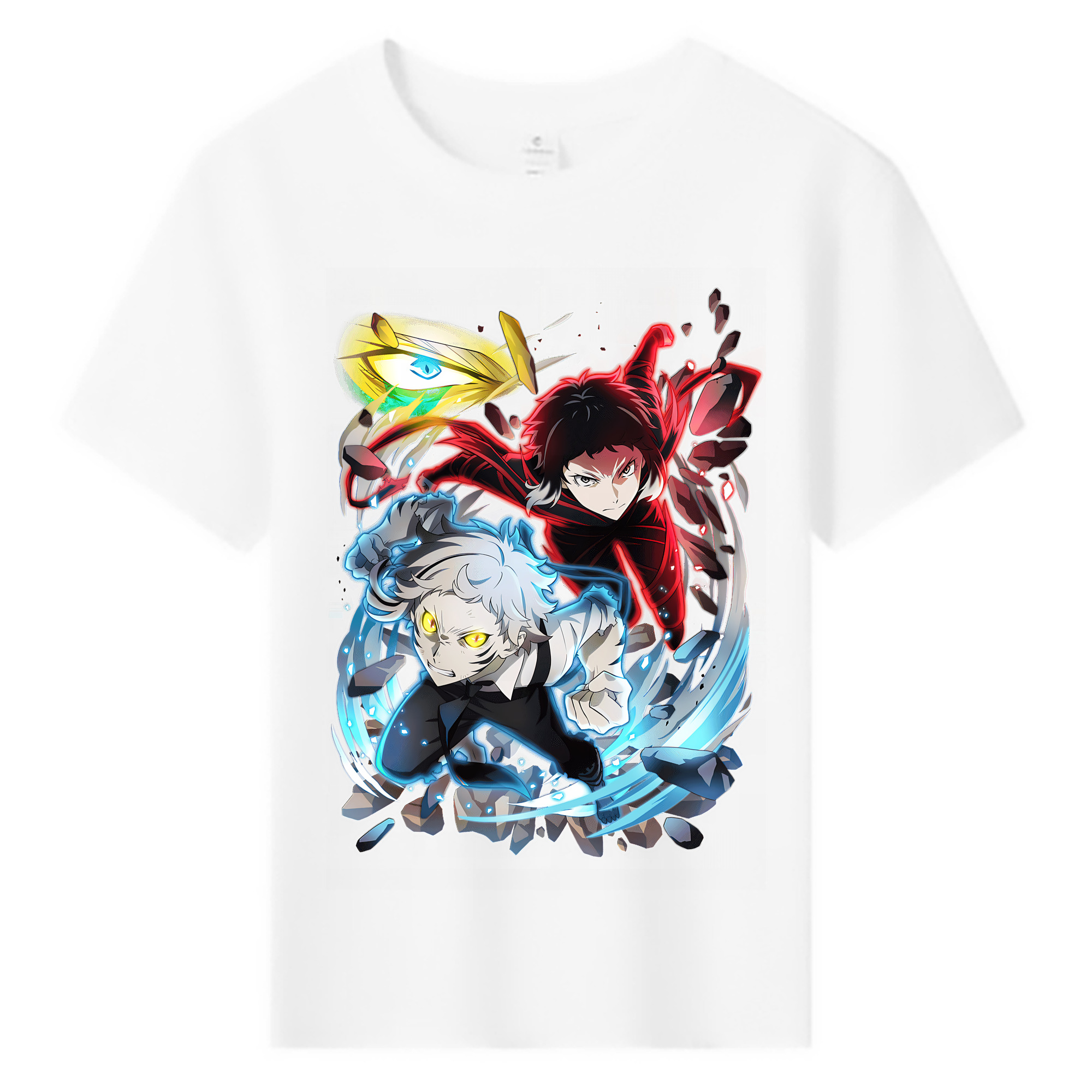 （画像用） 文豪ストレイドッグス Bungo Stray Dogs 綿100％キッズTシャツ（フロントプリント）