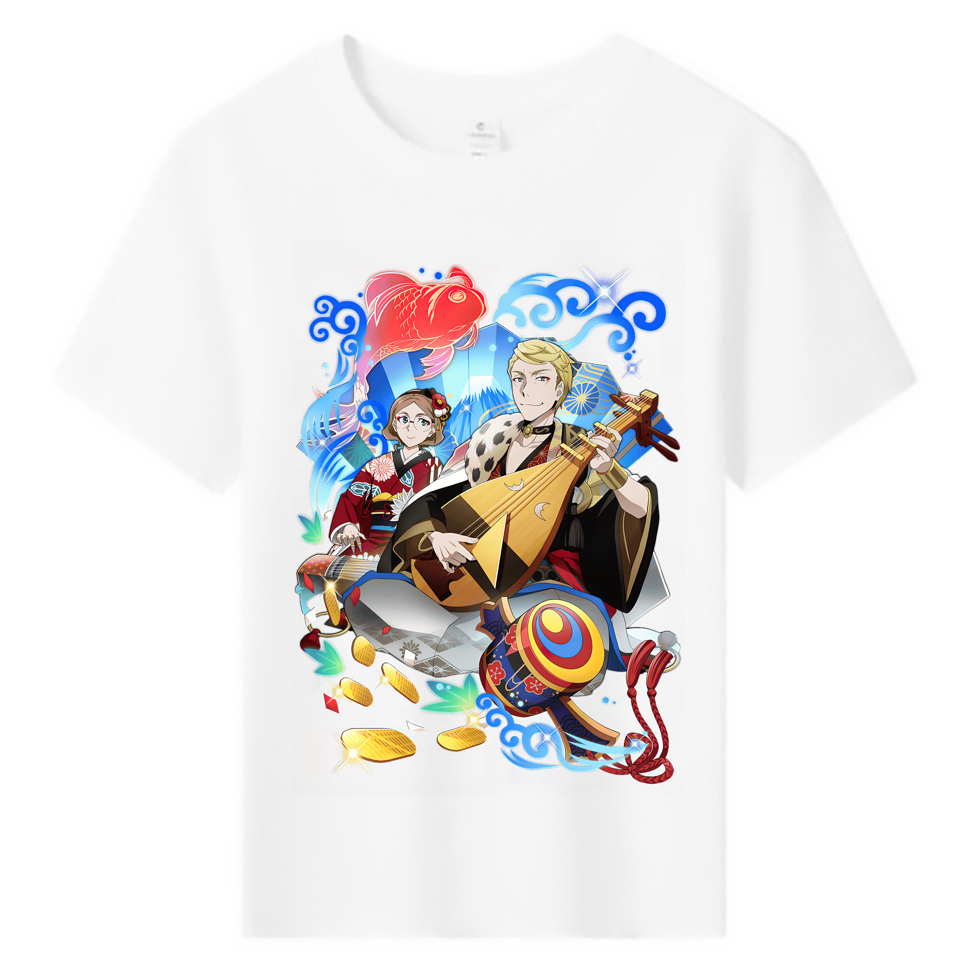 （画像用） 文豪ストレイドッグス Bungo Stray Dogs 綿100％キッズTシャツ（フロントプリント）