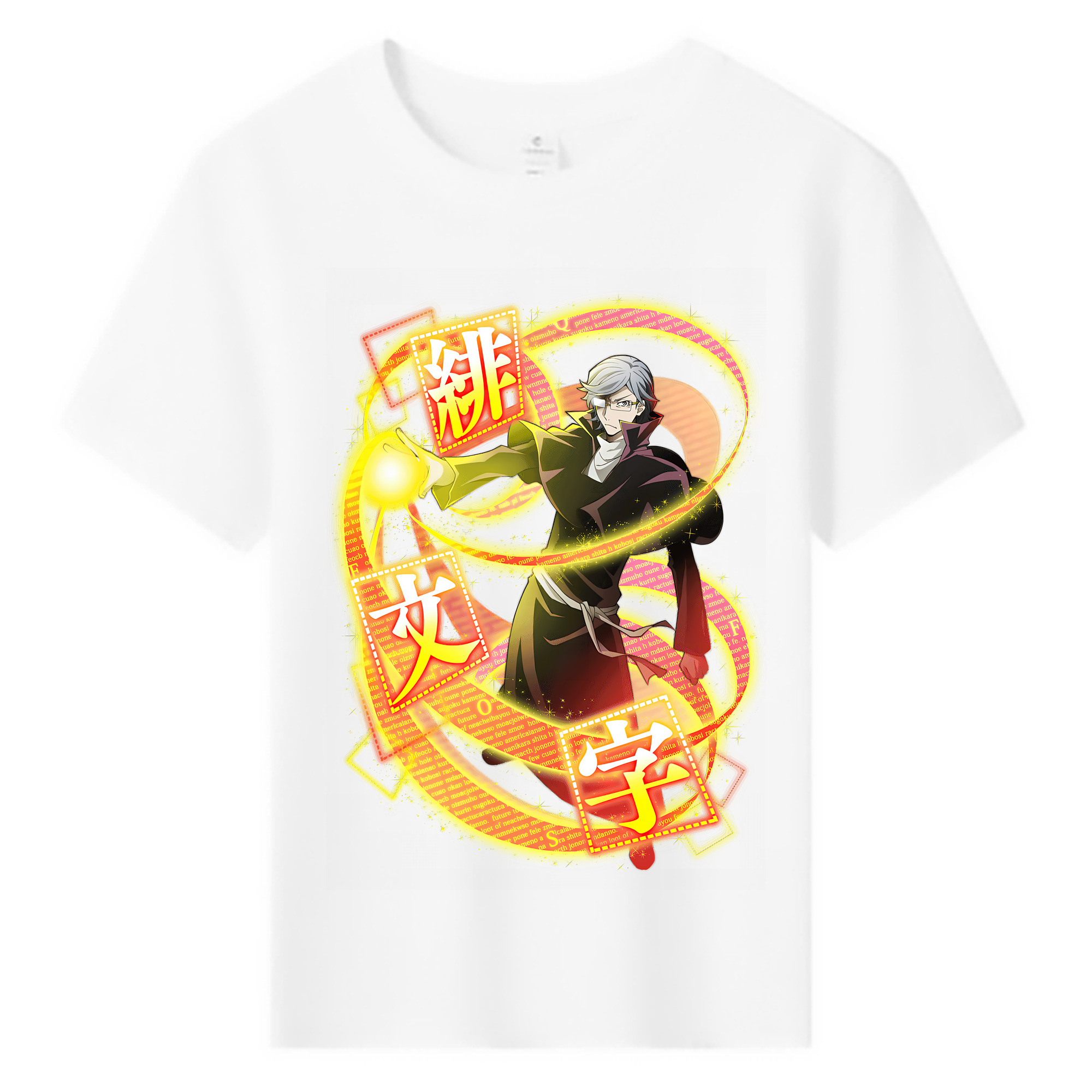 （画像用） 文豪ストレイドッグス Bungo Stray Dogs 綿100％キッズTシャツ（フロントプリント）
