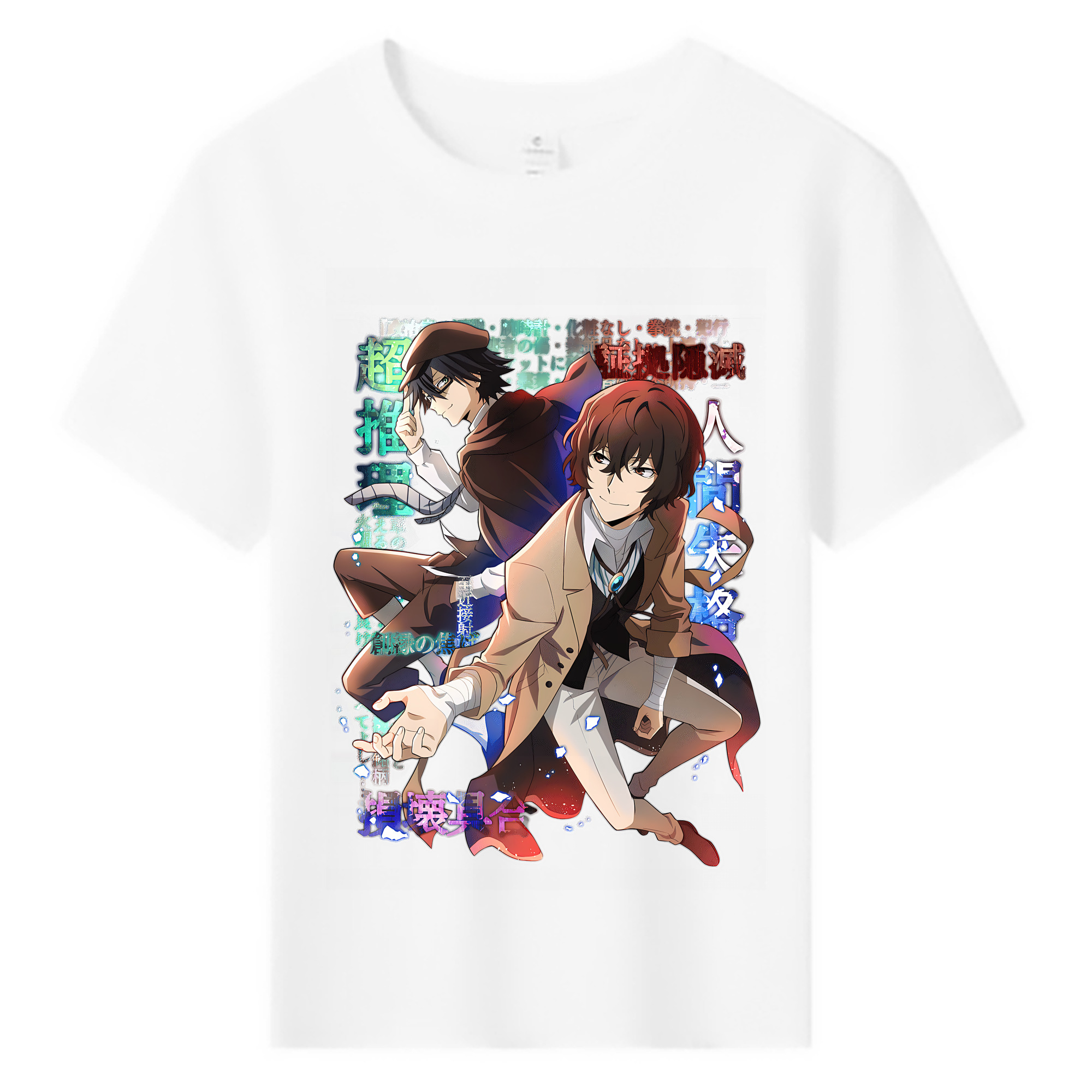 （画像用） 文豪ストレイドッグス Bungo Stray Dogs 綿100％キッズTシャツ（フロントプリント）