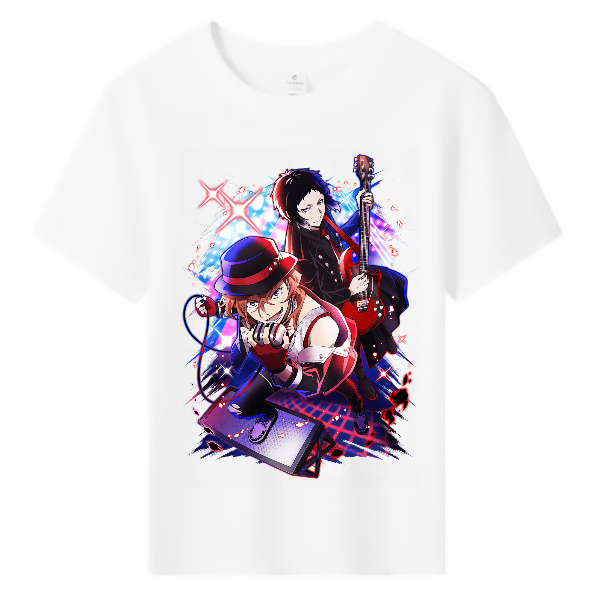 （画像用） 文豪ストレイドッグス Bungo Stray Dogs 綿100％キッズTシャツ（フロントプリント）