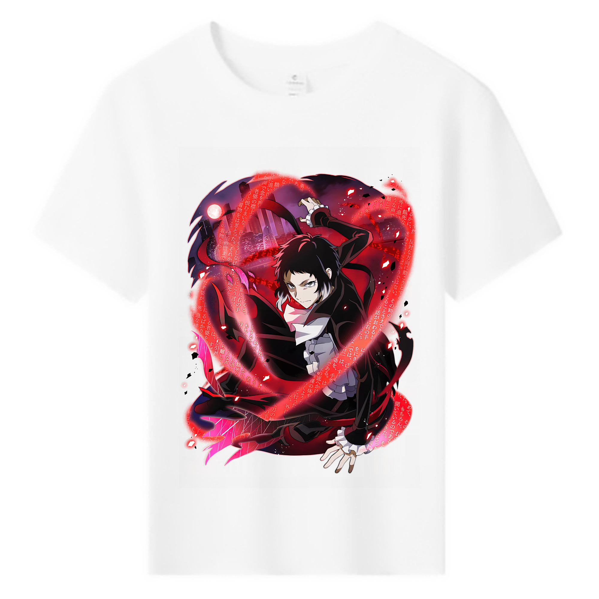 （画像用） 文豪ストレイドッグス Bungo Stray Dogs 綿100％キッズTシャツ（フロントプリント）