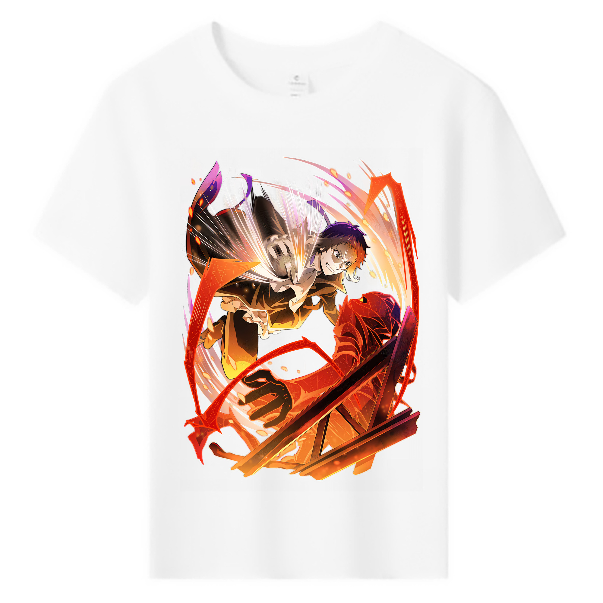 （画像用） 文豪ストレイドッグス Bungo Stray Dogs 綿100％キッズTシャツ（フロントプリント）