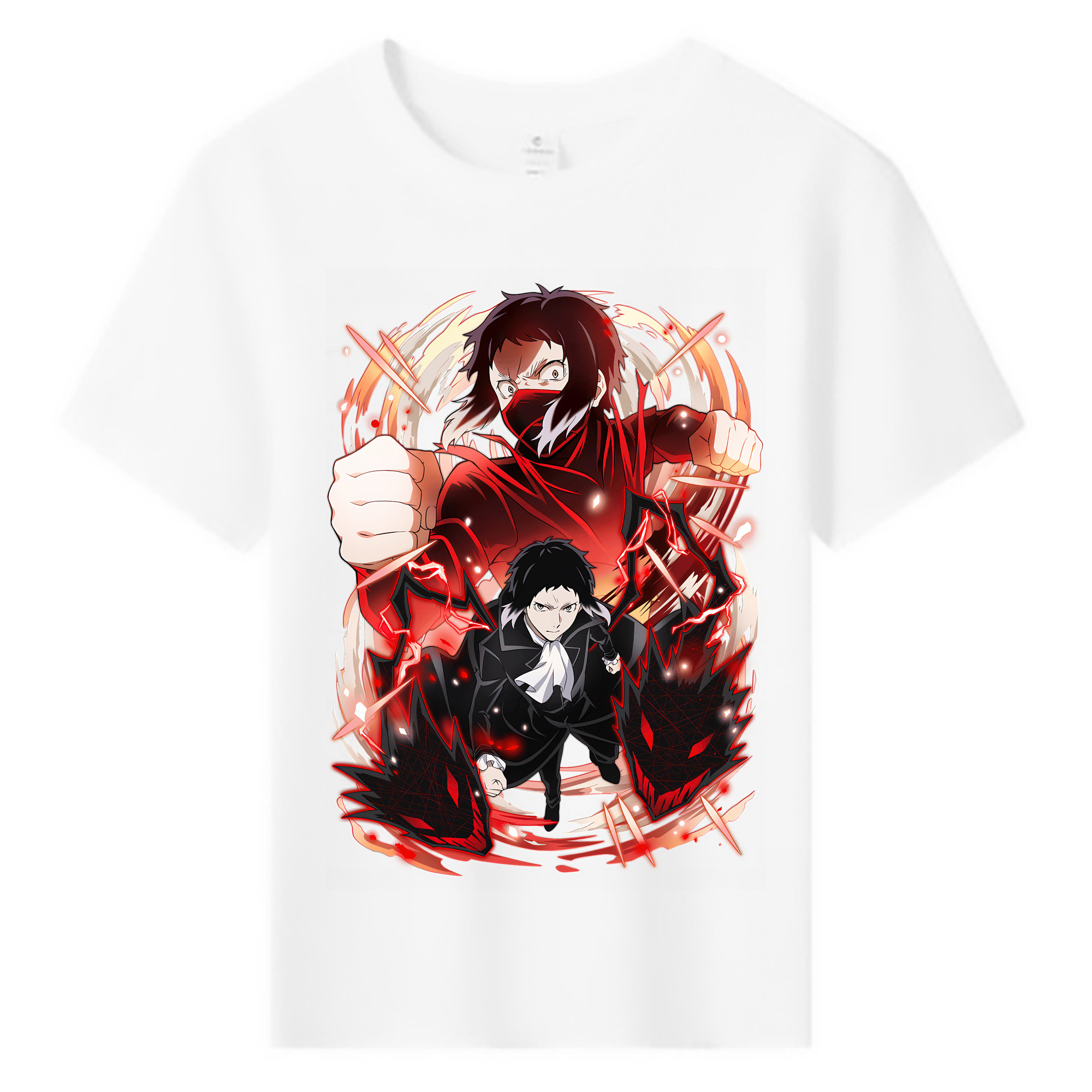 （画像用） 文豪ストレイドッグス Bungo Stray Dogs 綿100％キッズTシャツ（フロントプリント）