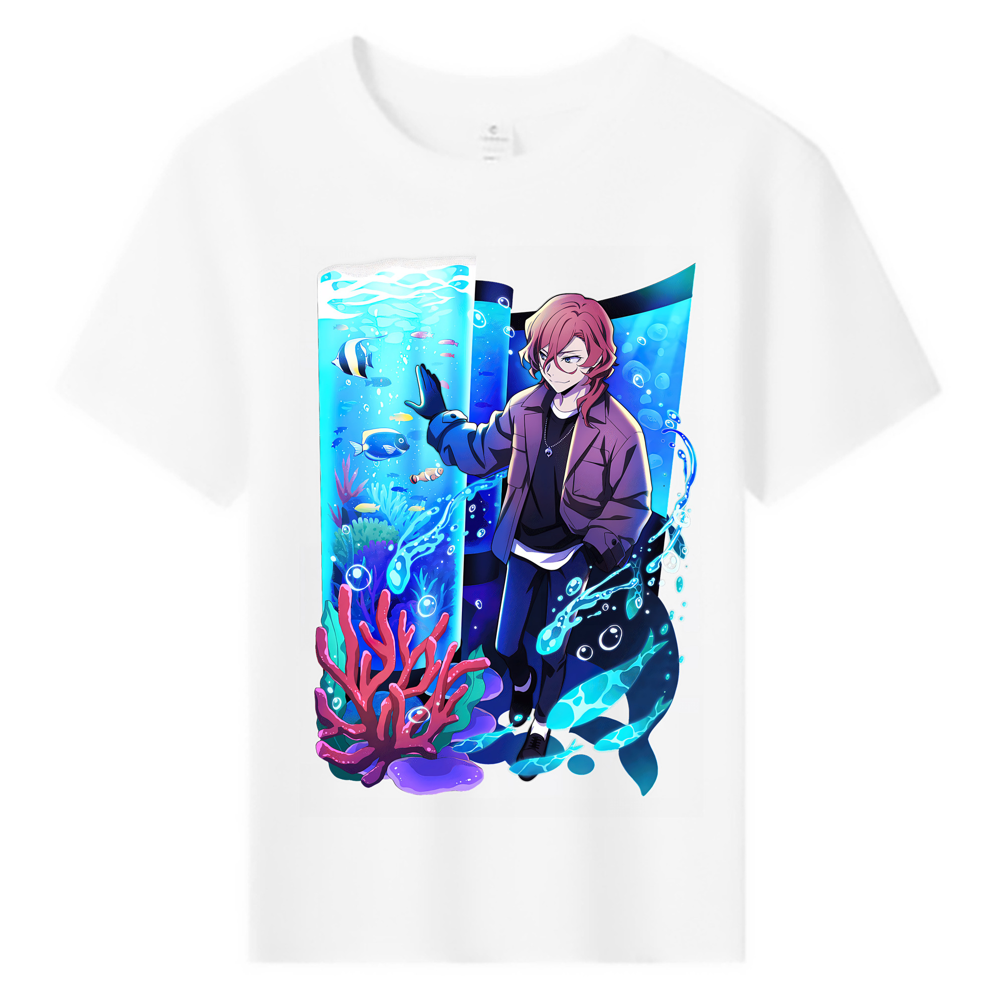 （画像用） 文豪ストレイドッグス Bungo Stray Dogs 綿100％キッズTシャツ（フロントプリント）