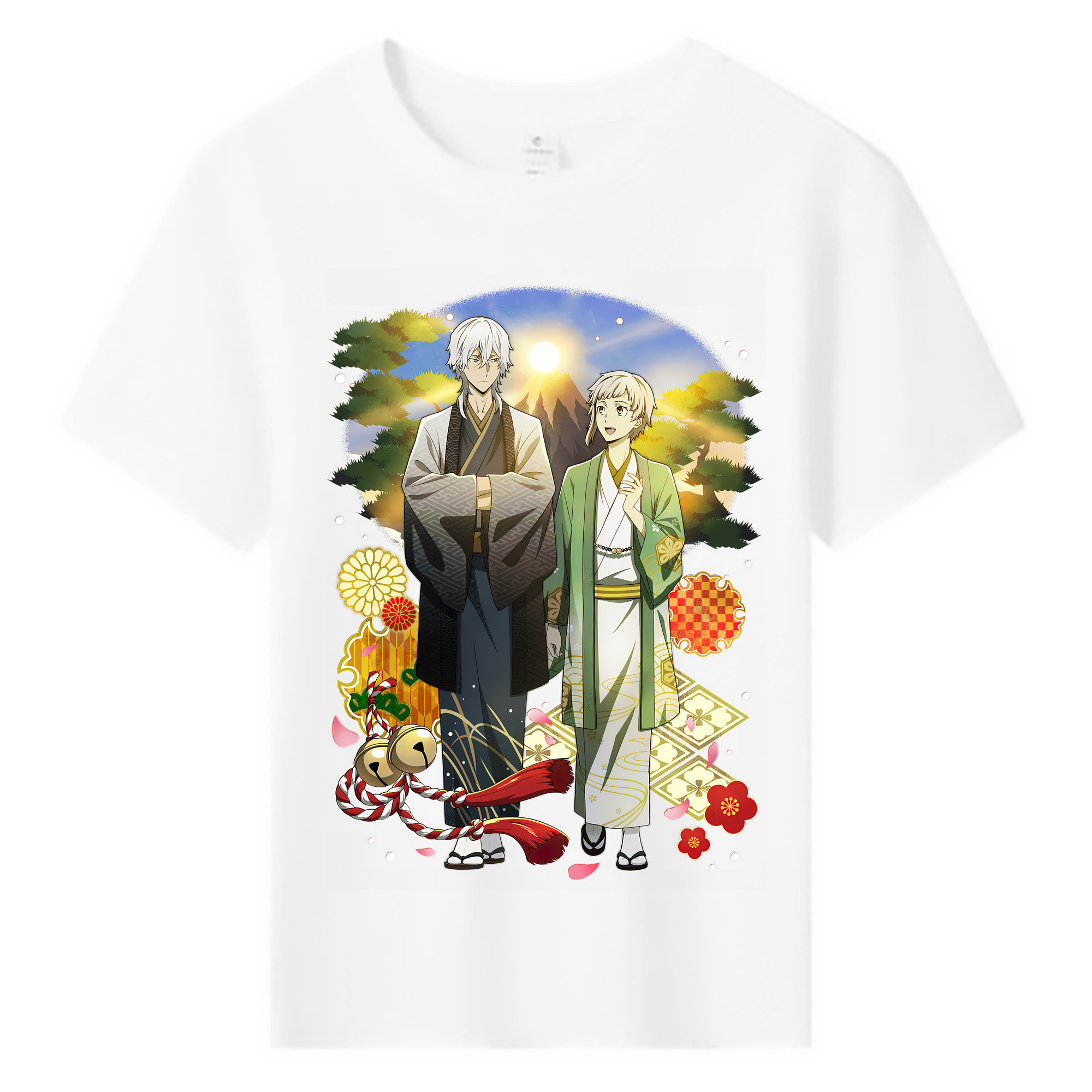 （画像用） 文豪ストレイドッグス Bungo Stray Dogs 綿100％キッズTシャツ（フロントプリント）