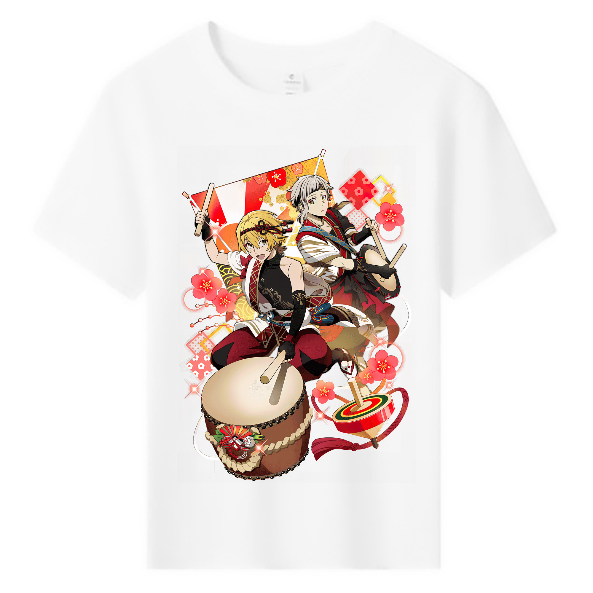 （画像用） 文豪ストレイドッグス Bungo Stray Dogs 綿100％キッズTシャツ（フロントプリント）