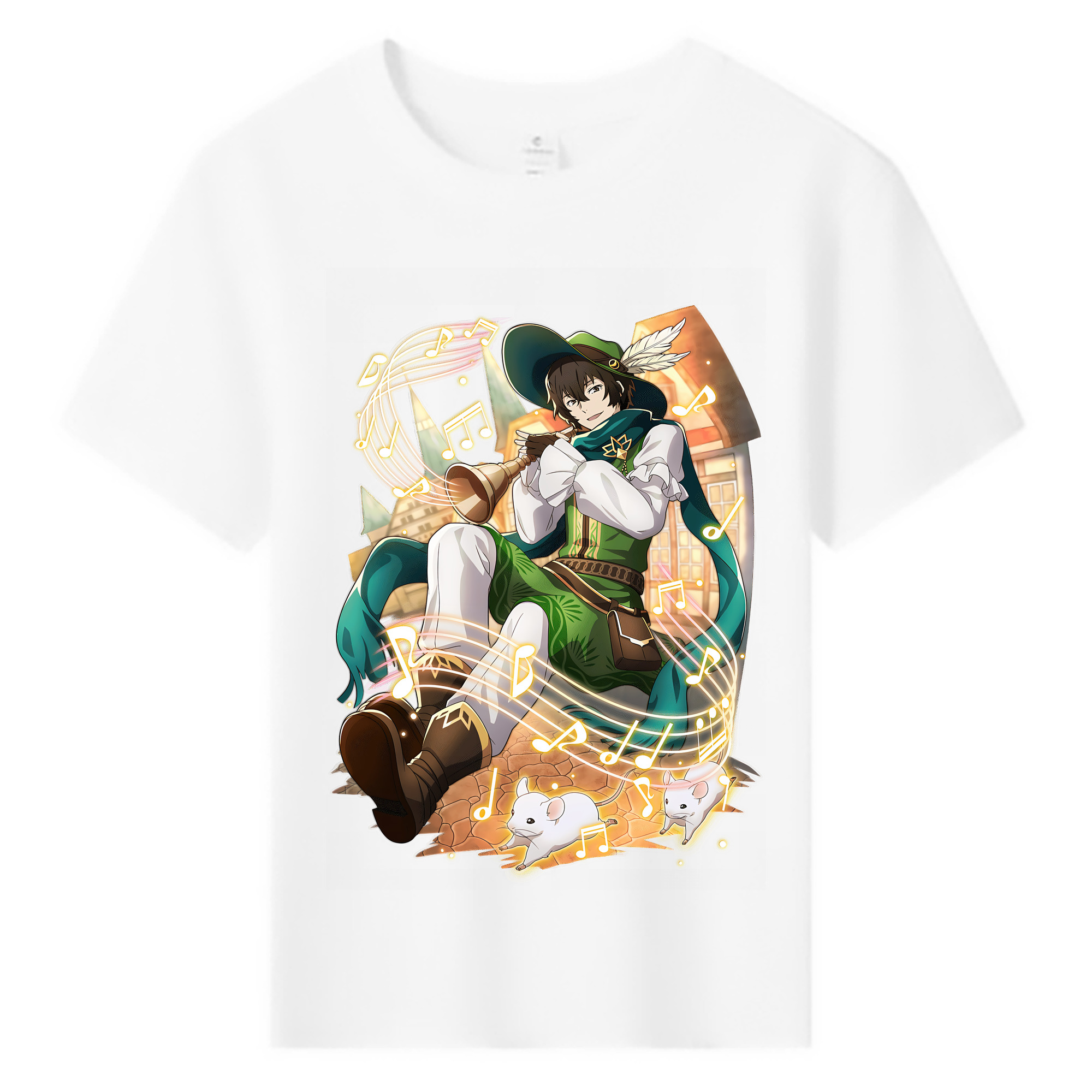 （画像用） 文豪ストレイドッグス Bungo Stray Dogs 綿100％キッズTシャツ（フロントプリント）
