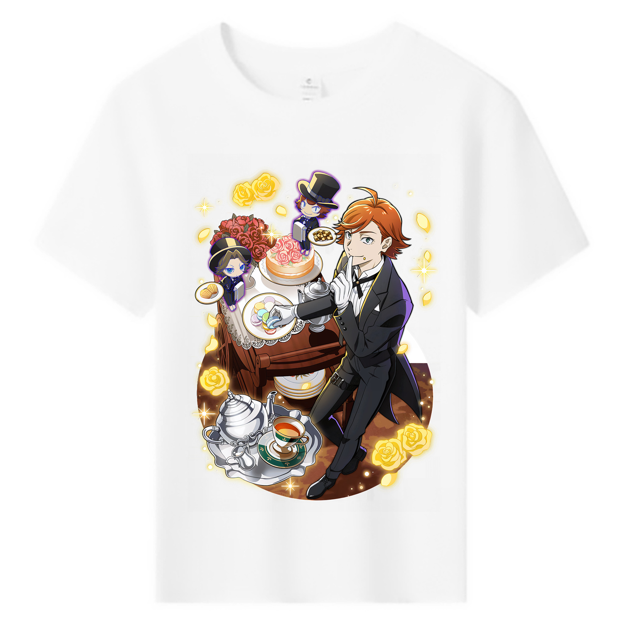 （画像用） 文豪ストレイドッグス Bungo Stray Dogs 綿100％キッズTシャツ（フロントプリント）