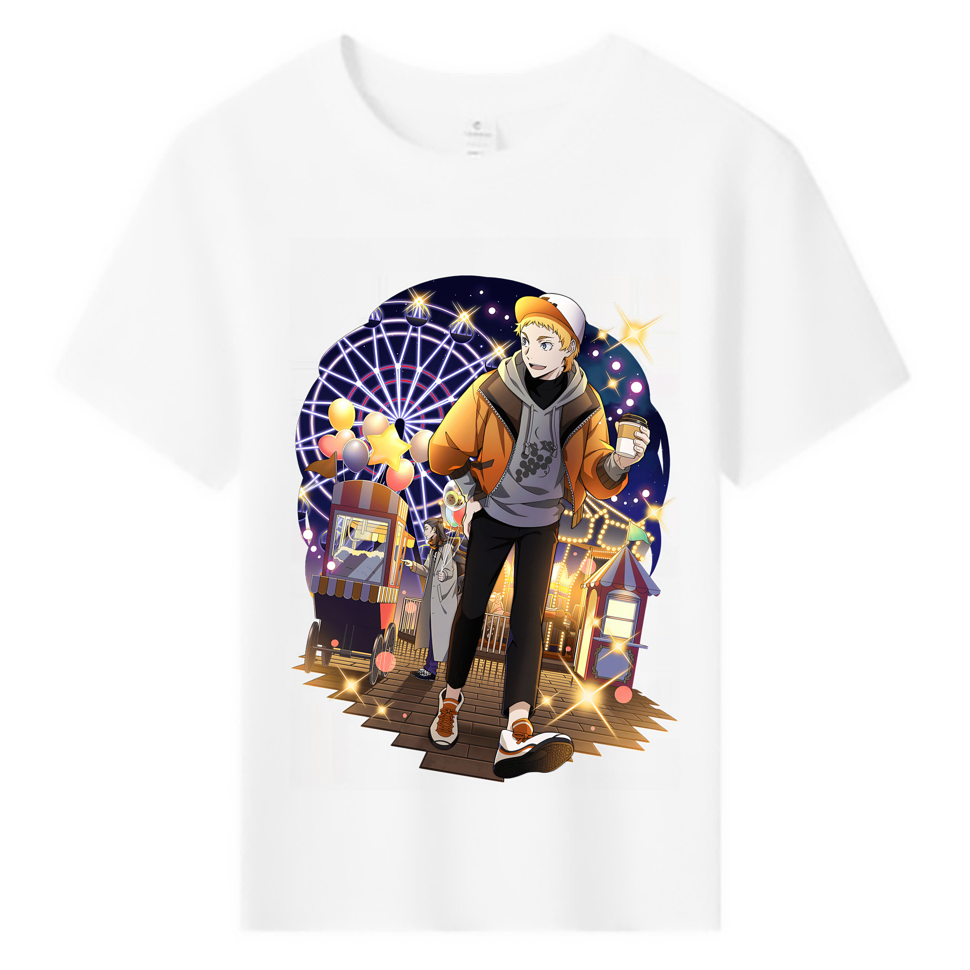 （画像用） 文豪ストレイドッグス Bungo Stray Dogs 綿100％キッズTシャツ（フロントプリント）