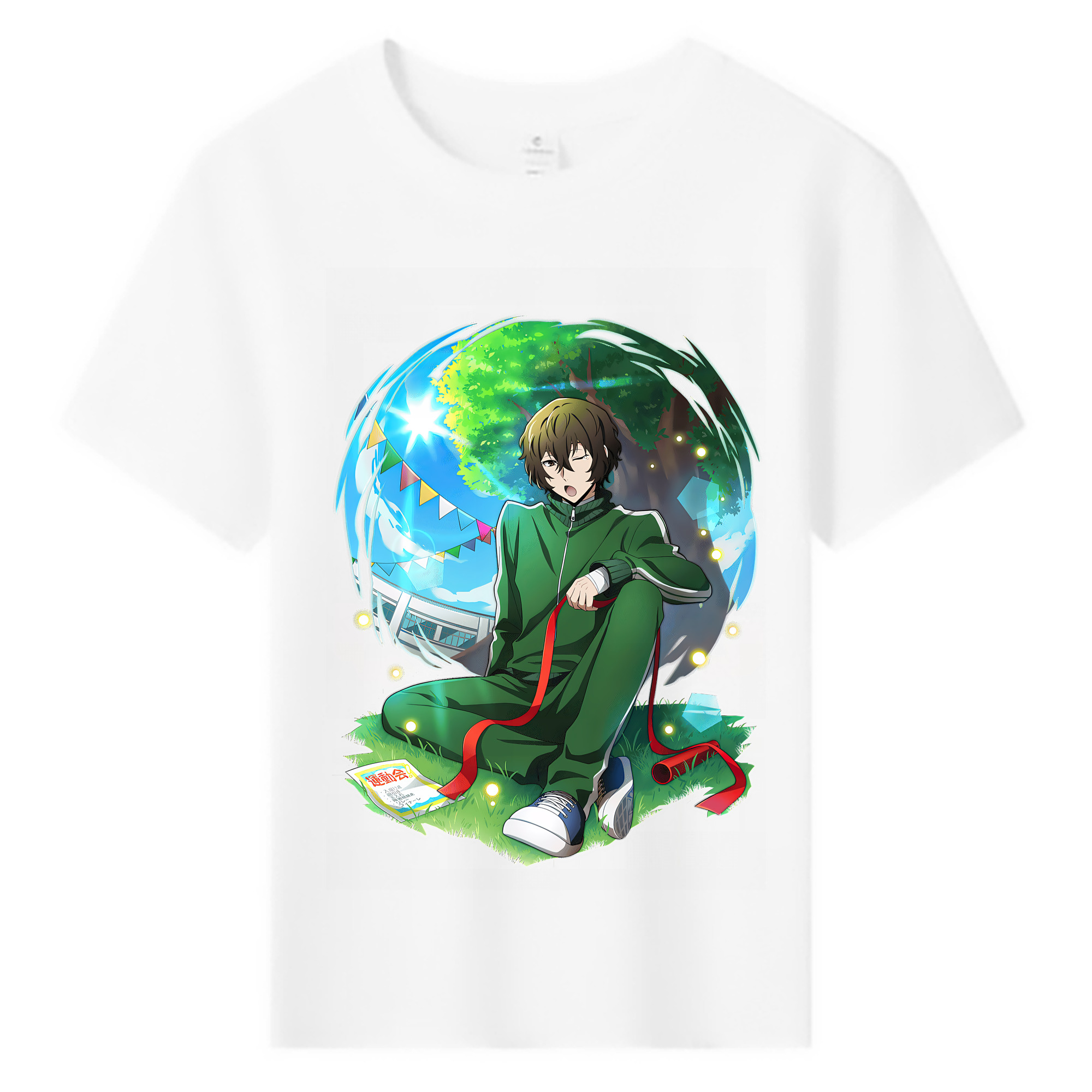 （画像用） 文豪ストレイドッグス Bungo Stray Dogs 綿100％キッズTシャツ（フロントプリント）