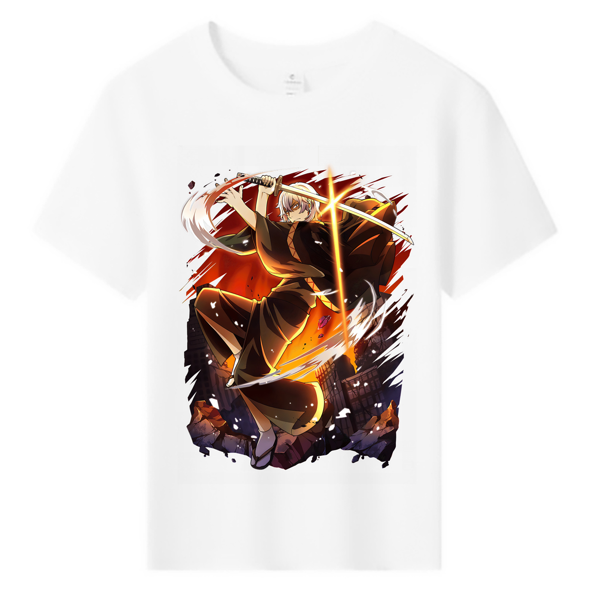 （画像用） 文豪ストレイドッグス Bungo Stray Dogs 綿100％キッズTシャツ（フロントプリント）