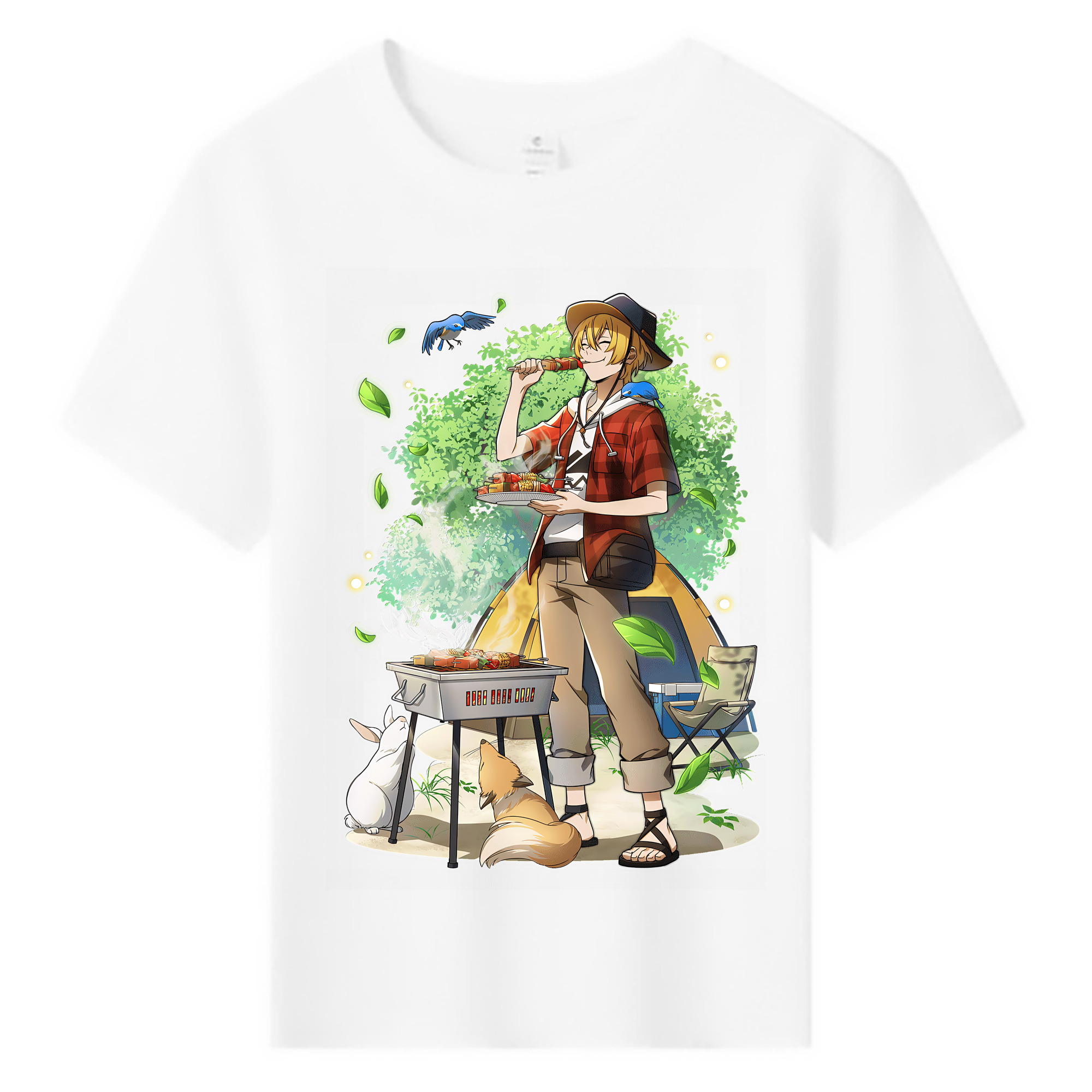 （画像用） 文豪ストレイドッグス Bungo Stray Dogs 綿100％キッズTシャツ（フロントプリント）