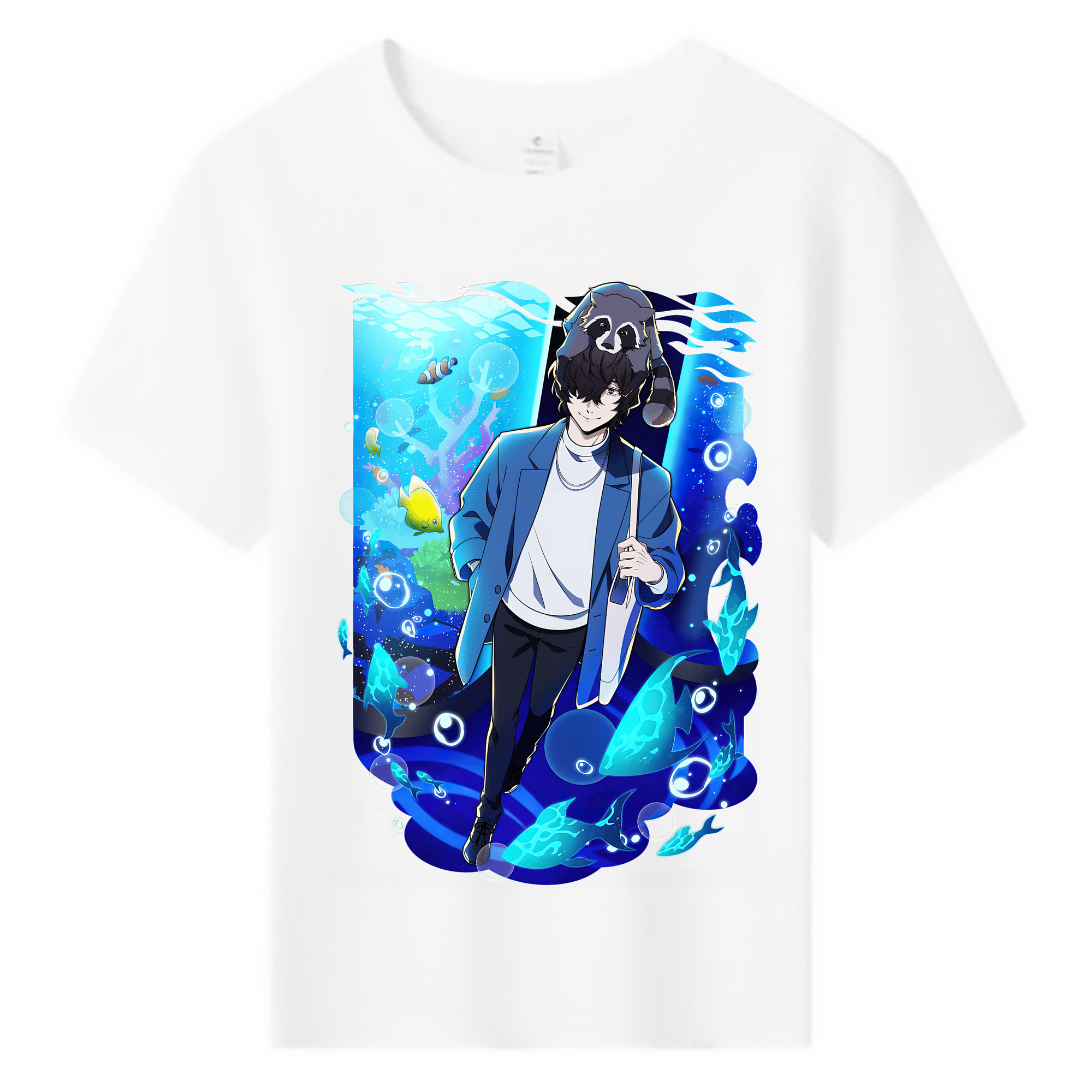 （画像用） 文豪ストレイドッグス Bungo Stray Dogs 綿100％キッズTシャツ（フロントプリント）