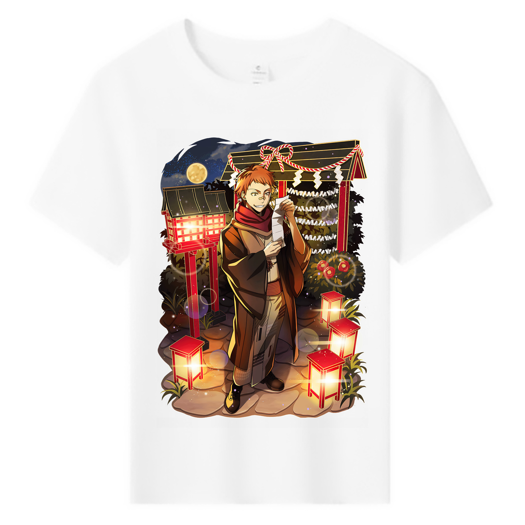 （画像用） 文豪ストレイドッグス Bungo Stray Dogs 綿100％キッズTシャツ（フロントプリント）