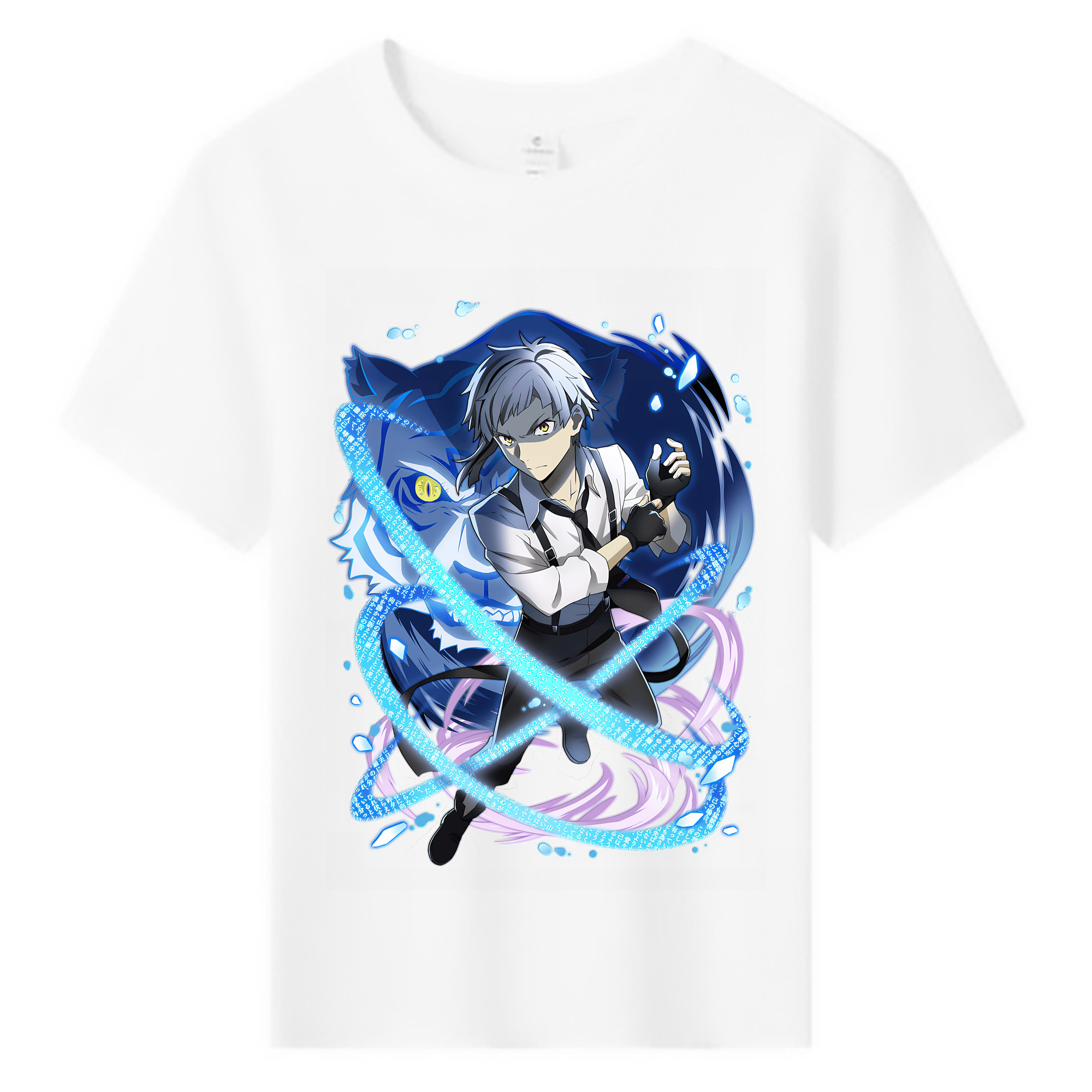 （画像用） 文豪ストレイドッグス Bungo Stray Dogs 綿100％キッズTシャツ（フロントプリント）