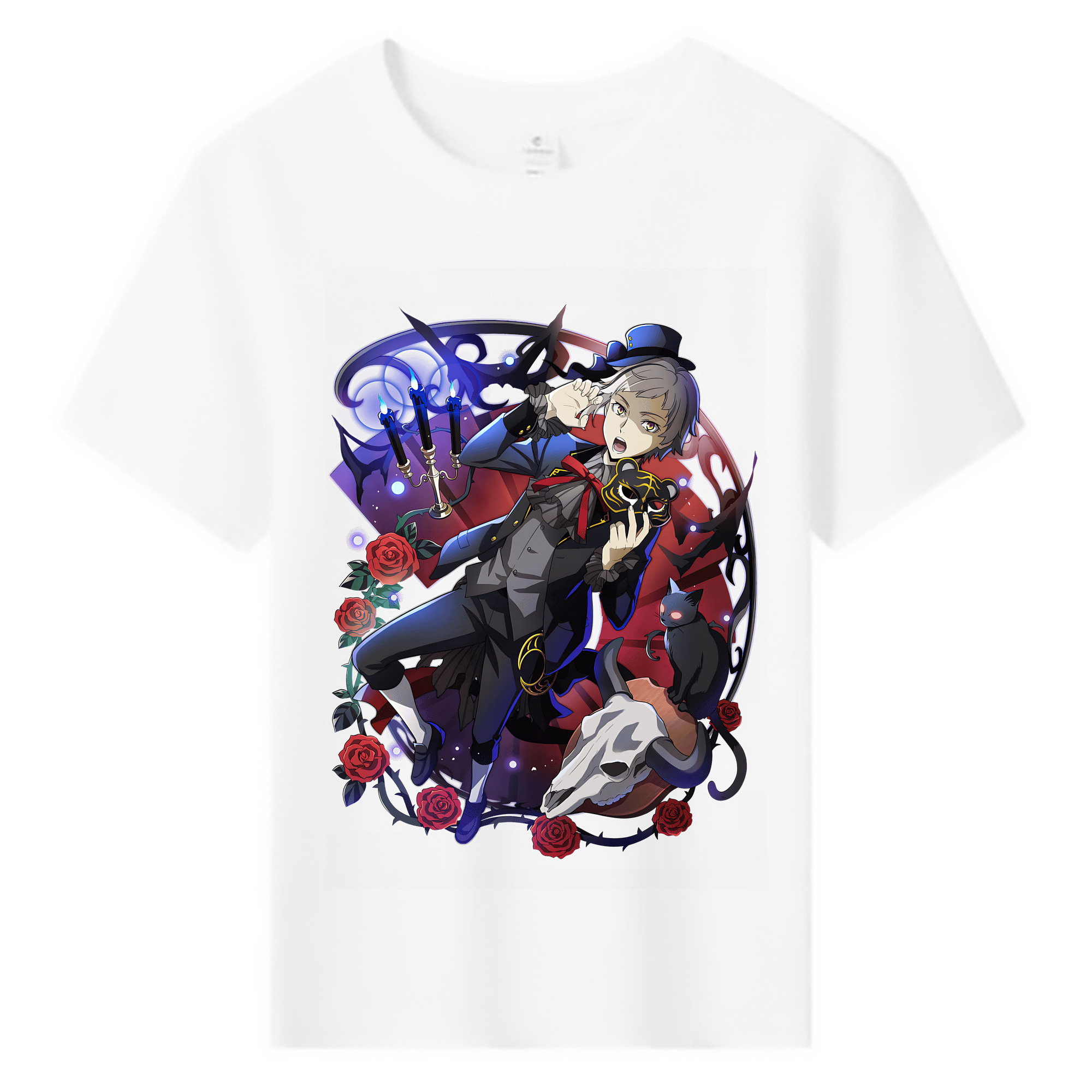 （画像用） 文豪ストレイドッグス Bungo Stray Dogs 綿100％キッズTシャツ（フロントプリント）