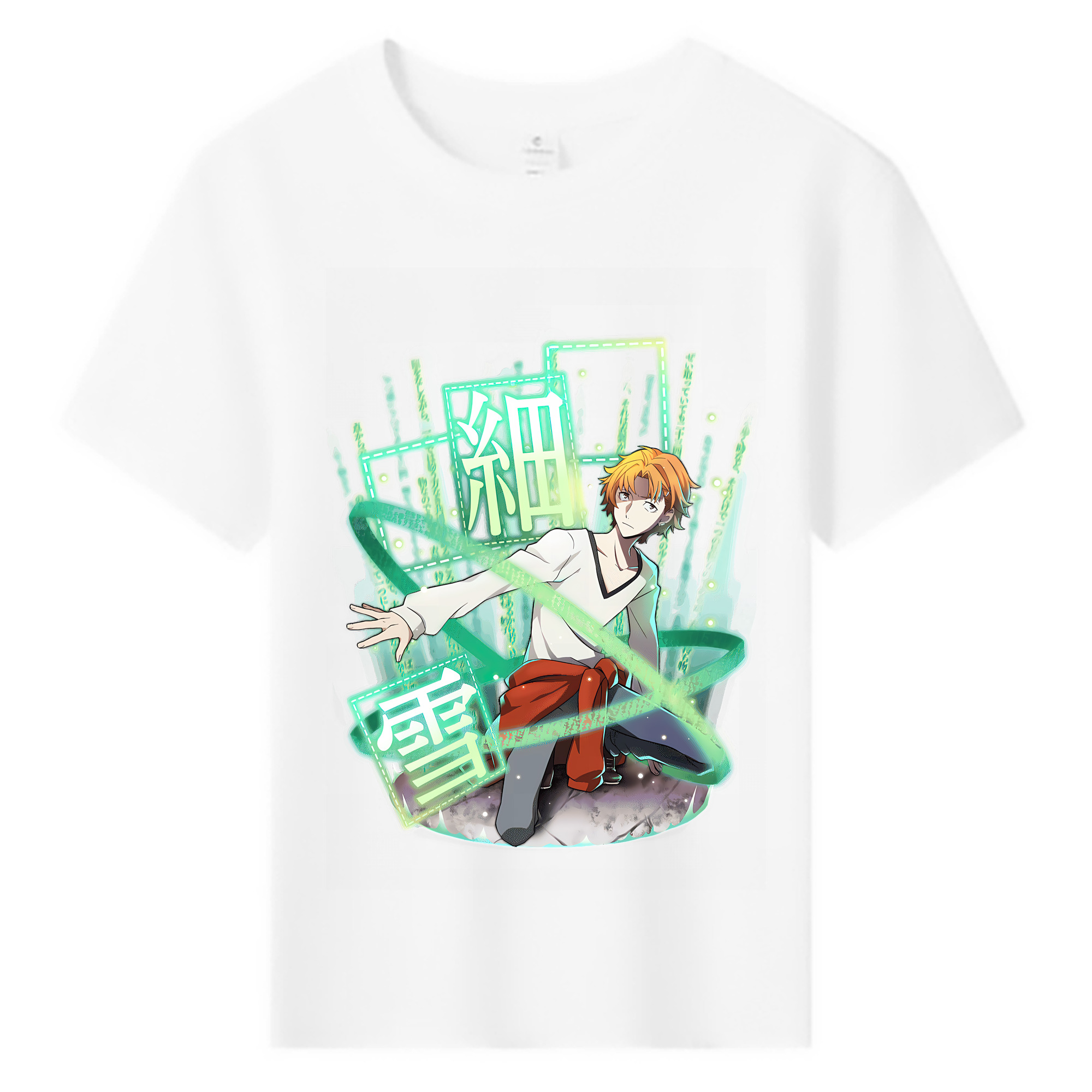 （画像用） 文豪ストレイドッグス Bungo Stray Dogs 綿100％キッズTシャツ（フロントプリント）