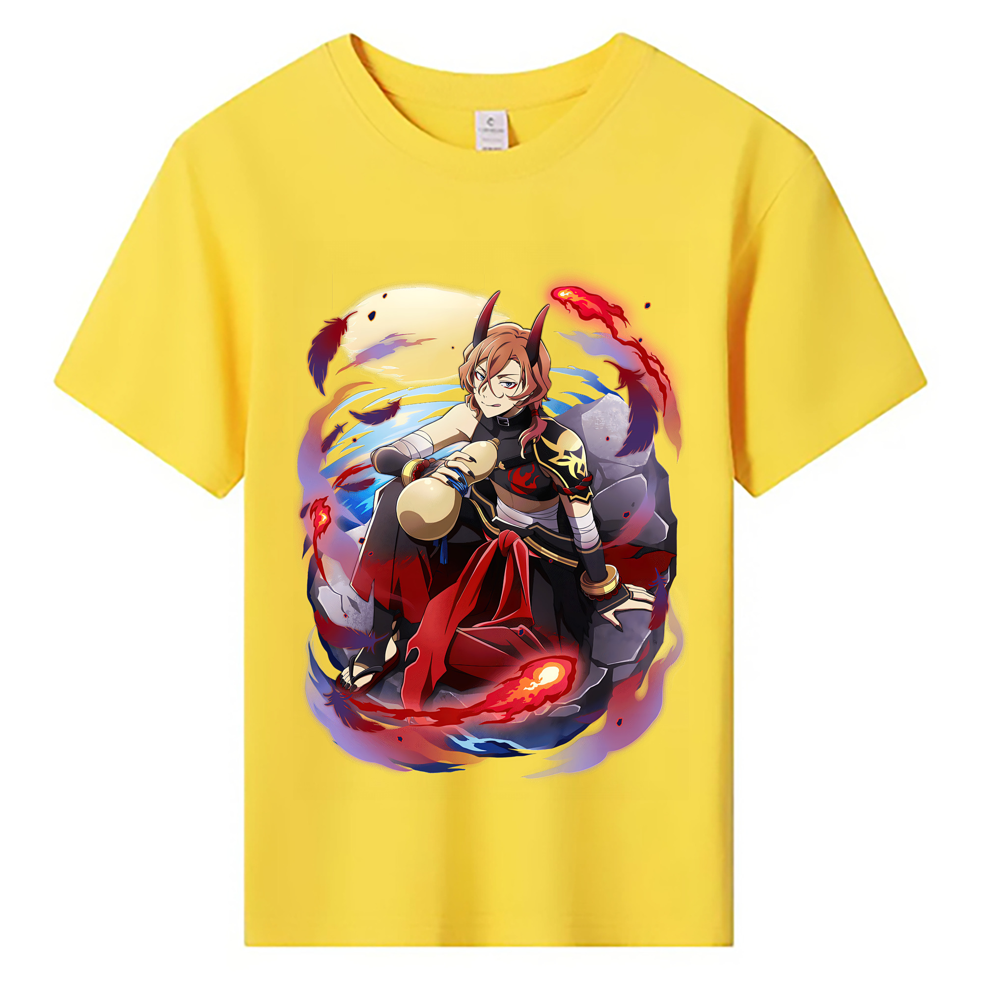 （画像用） 文豪ストレイドッグス Bungo Stray Dogs 綿100％キッズTシャツ（フロントプリント）