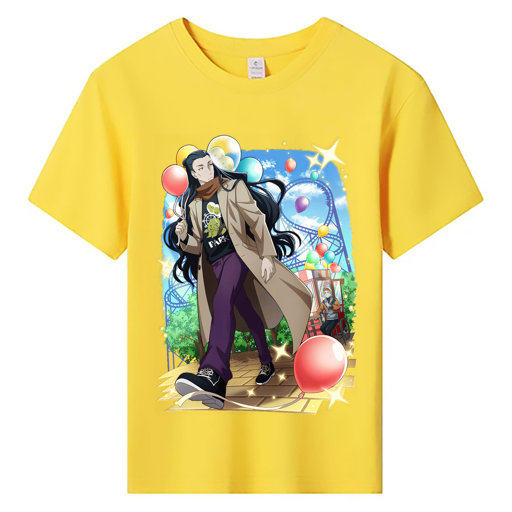 （画像用） 文豪ストレイドッグス Bungo Stray Dogs 綿100％キッズTシャツ（フロントプリント）