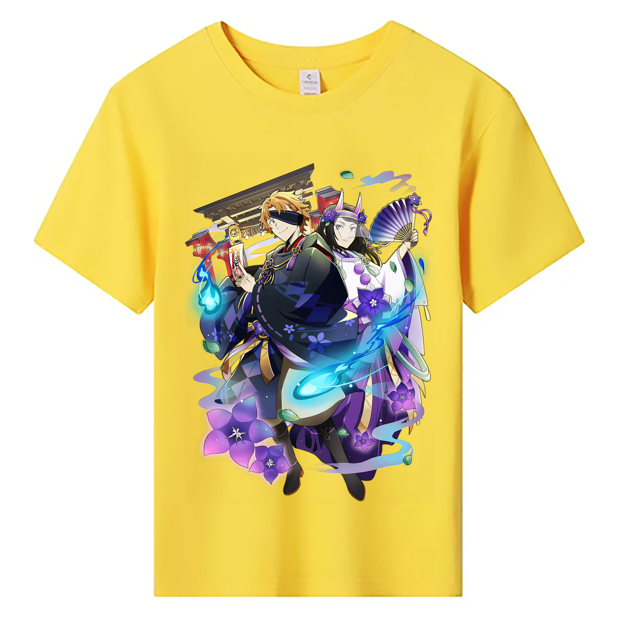 （画像用） 文豪ストレイドッグス Bungo Stray Dogs 綿100％キッズTシャツ（フロントプリント）