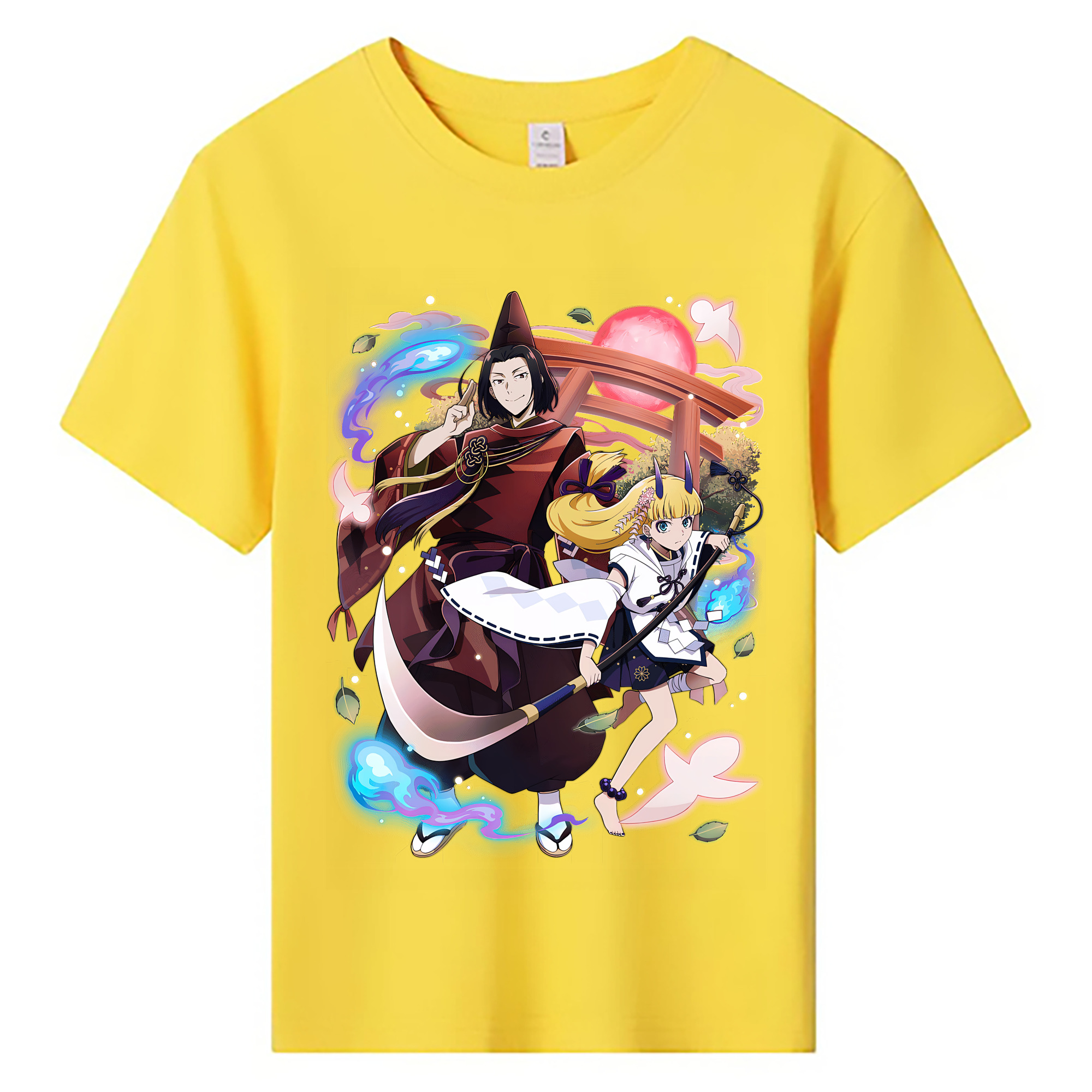 （画像用） 文豪ストレイドッグス Bungo Stray Dogs 綿100％キッズTシャツ（フロントプリント）