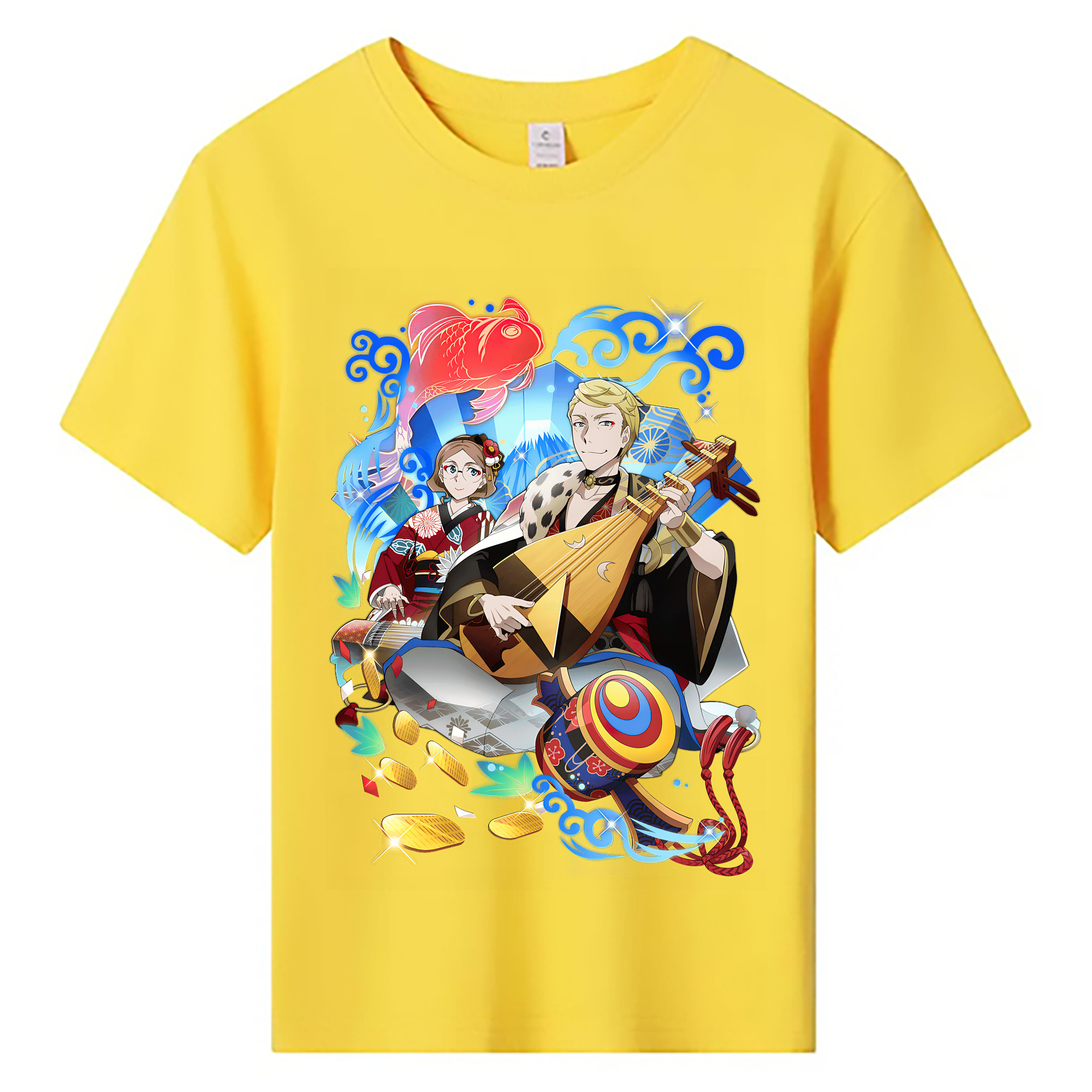 （画像用） 文豪ストレイドッグス Bungo Stray Dogs 綿100％キッズTシャツ（フロントプリント）