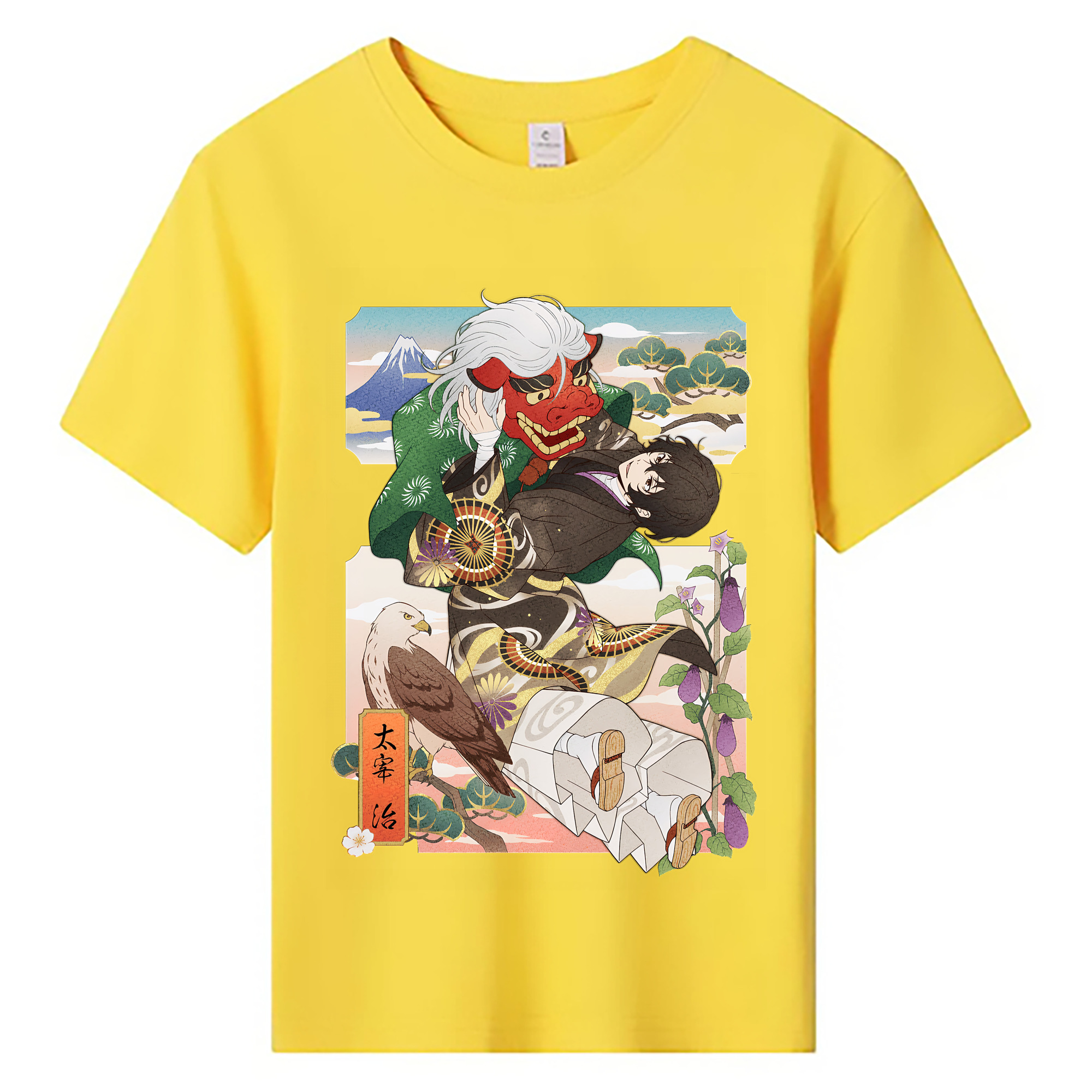 （画像用） 文豪ストレイドッグス Bungo Stray Dogs 綿100％キッズTシャツ（フロントプリント）