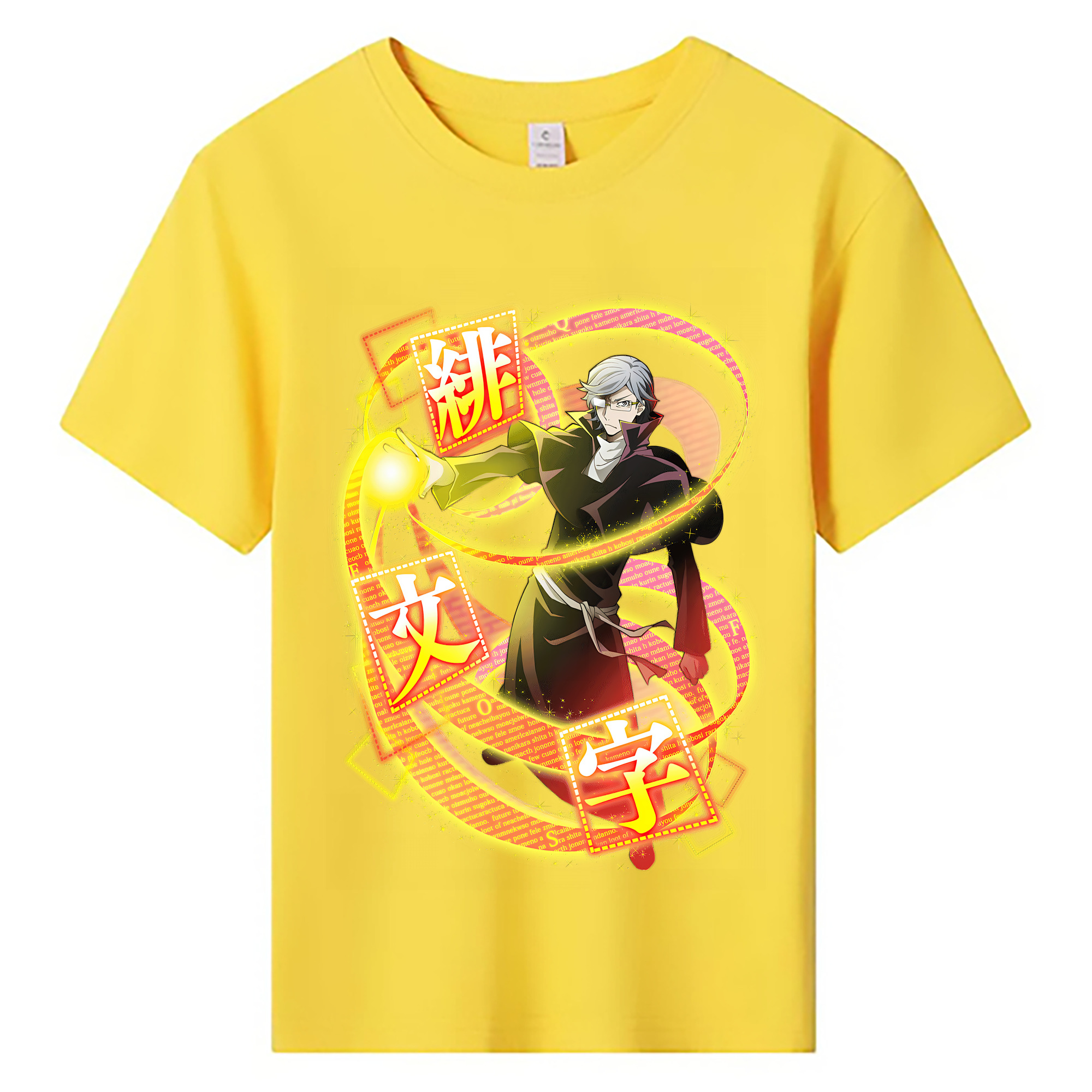 （画像用） 文豪ストレイドッグス Bungo Stray Dogs 綿100％キッズTシャツ（フロントプリント）