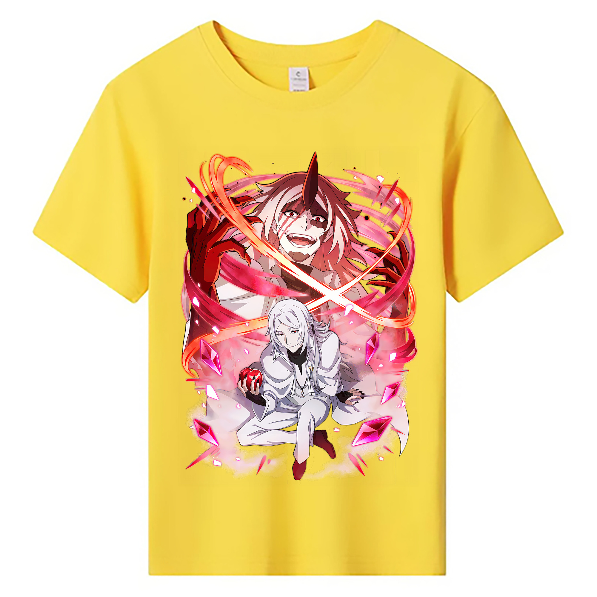 （画像用） 文豪ストレイドッグス Bungo Stray Dogs 綿100％キッズTシャツ（フロントプリント）
