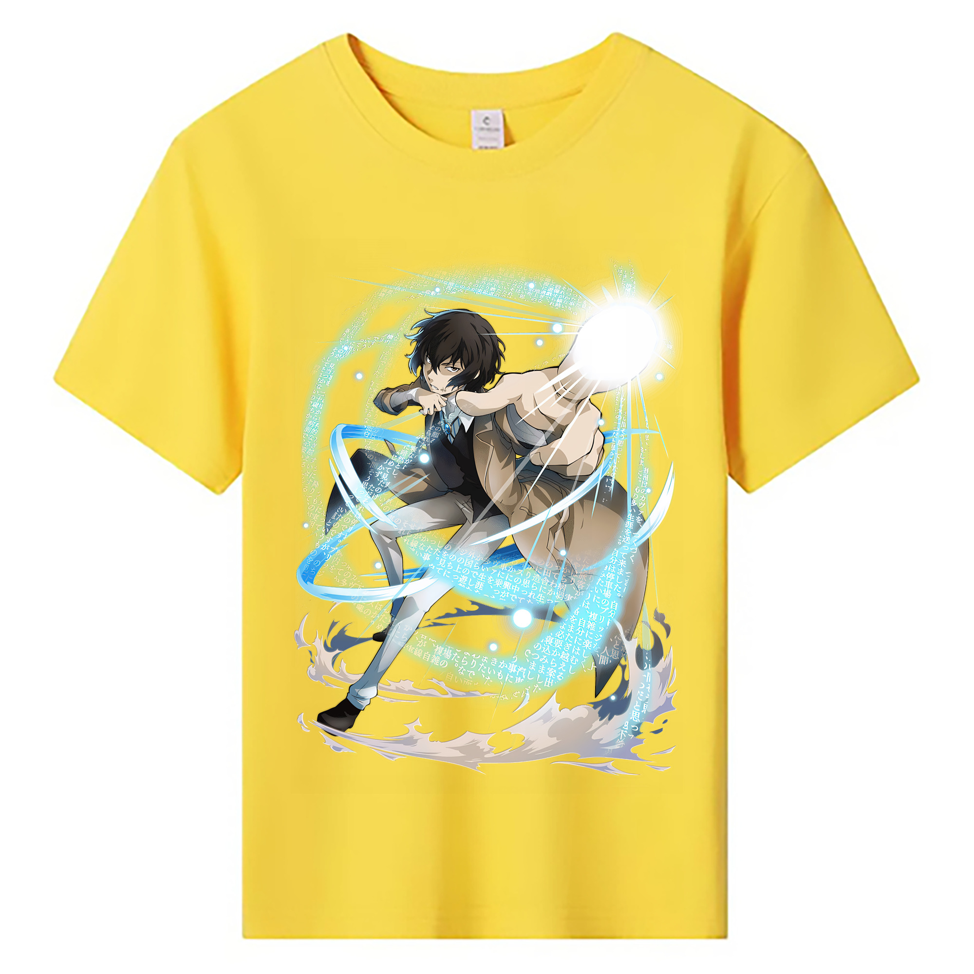 （画像用） 文豪ストレイドッグス Bungo Stray Dogs 綿100％キッズTシャツ（フロントプリント）