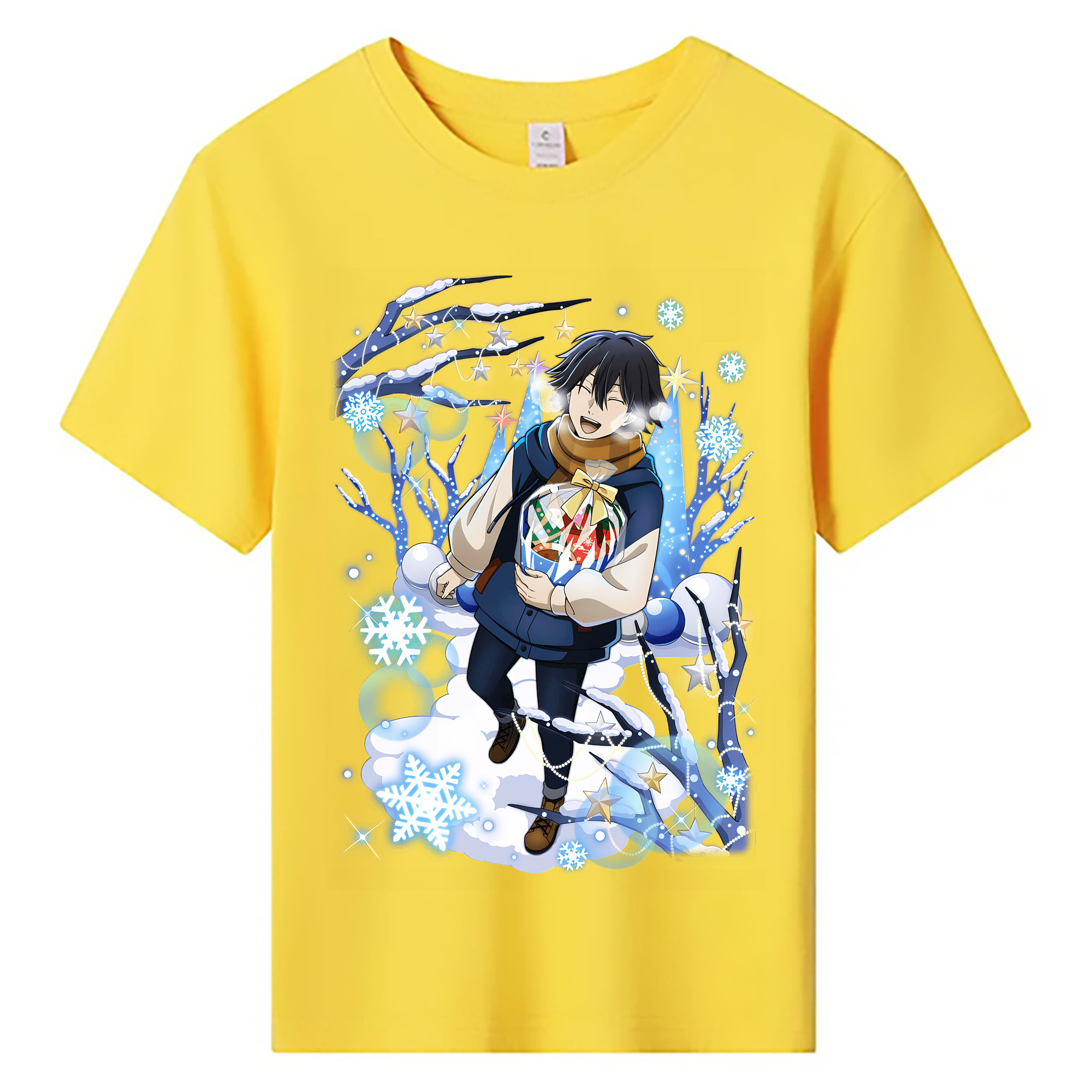 （画像用） 文豪ストレイドッグス Bungo Stray Dogs 綿100％キッズTシャツ（フロントプリント）