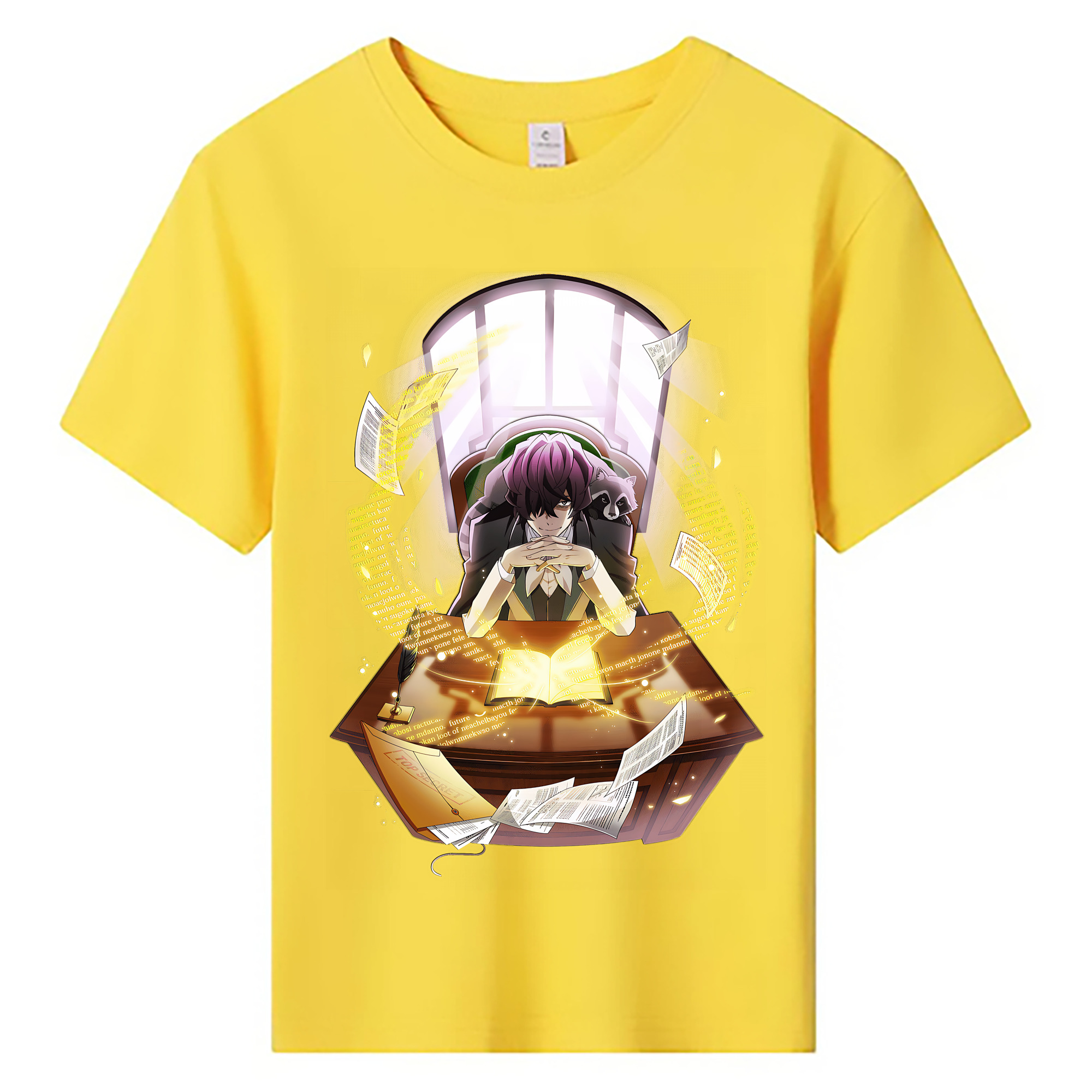 （画像用） 文豪ストレイドッグス Bungo Stray Dogs 綿100％キッズTシャツ（フロントプリント）